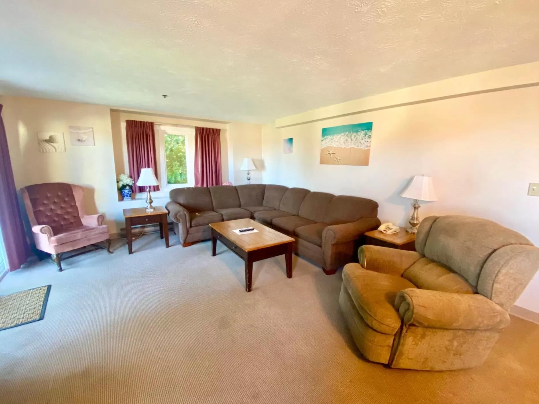 Living room in Village By The Sea