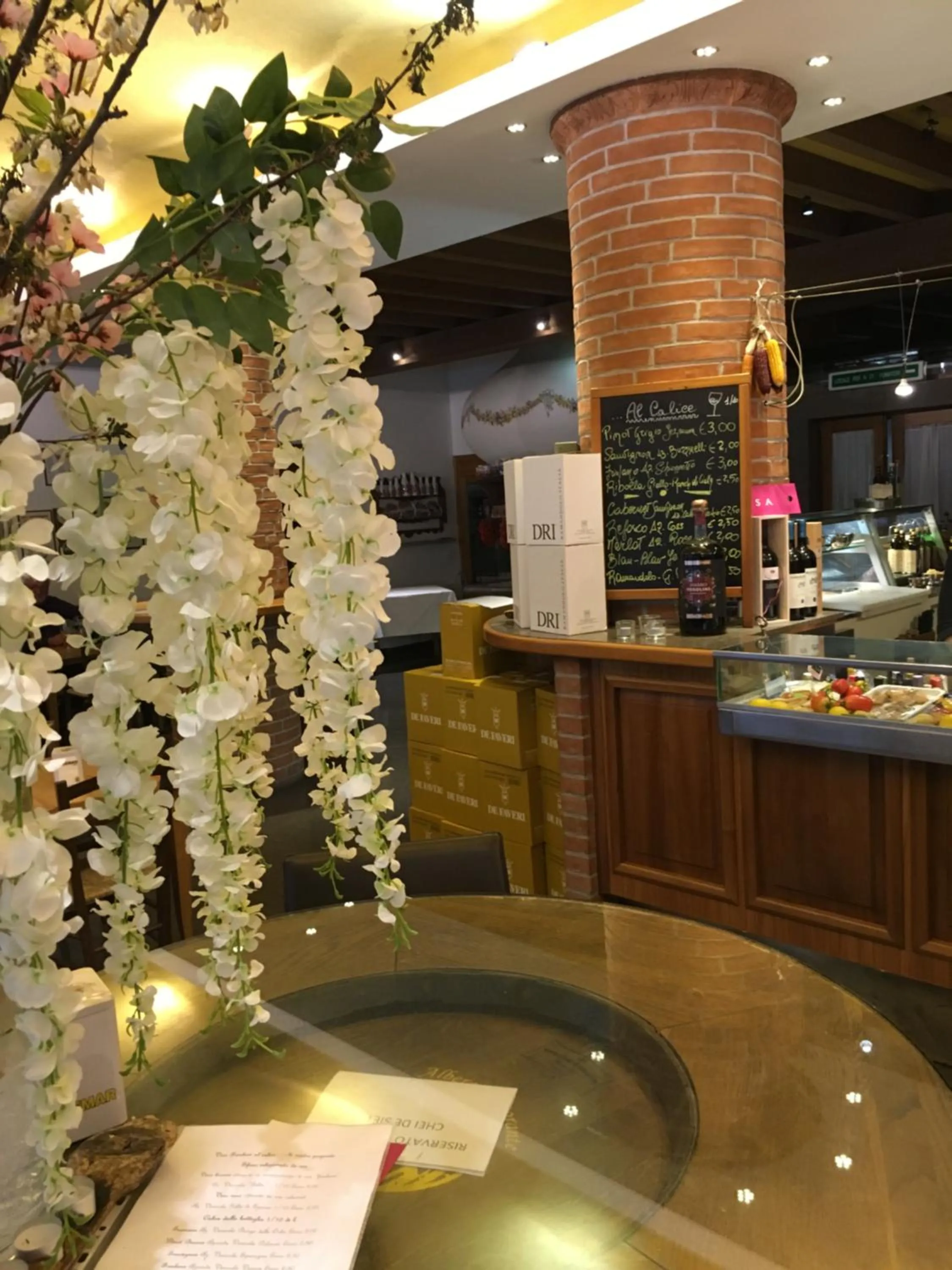 Decorative detail in Hotel Residence Ristorante Ramandolo