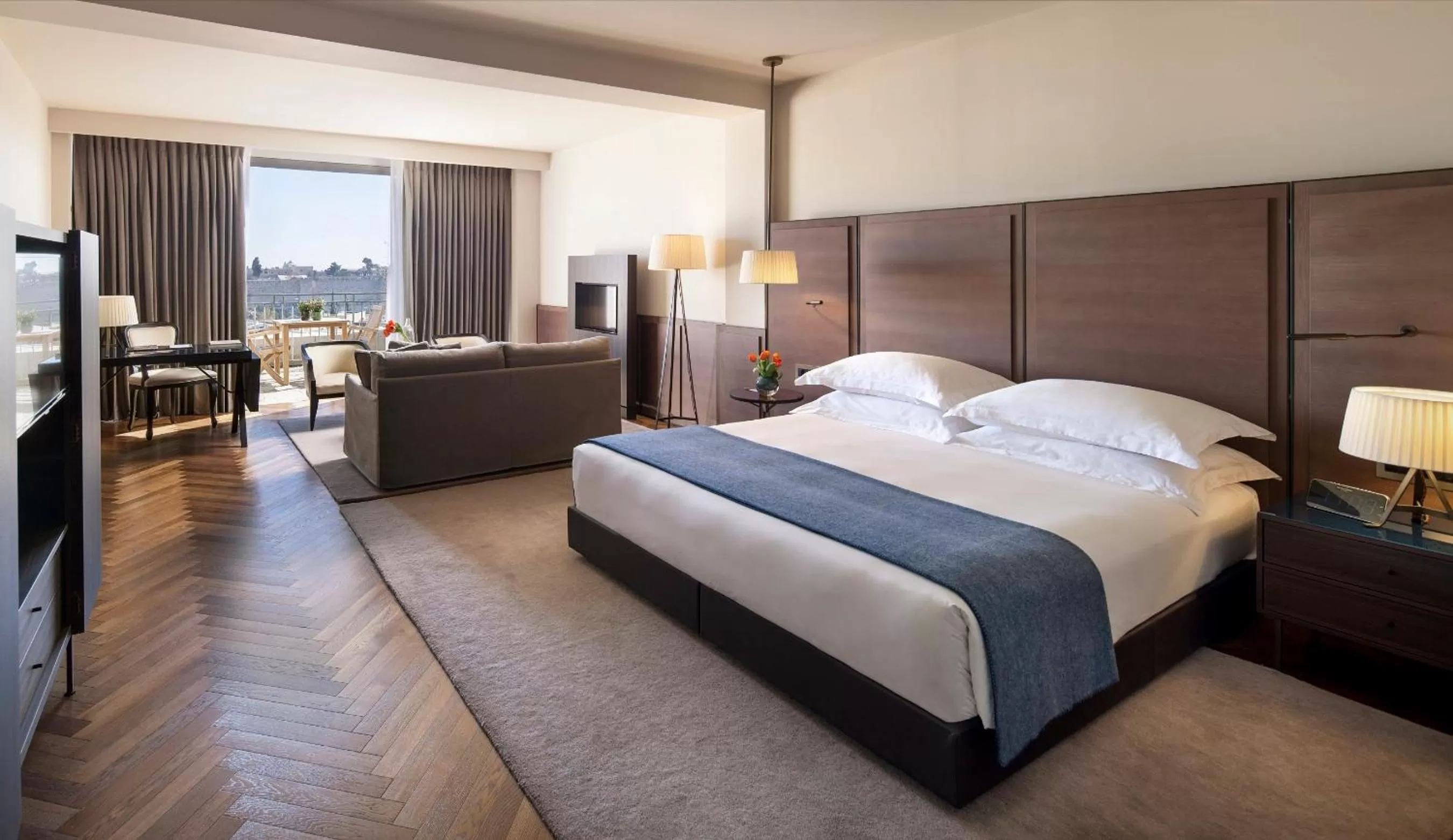 Photo of the whole room, Bed in The David Citadel Jerusalem