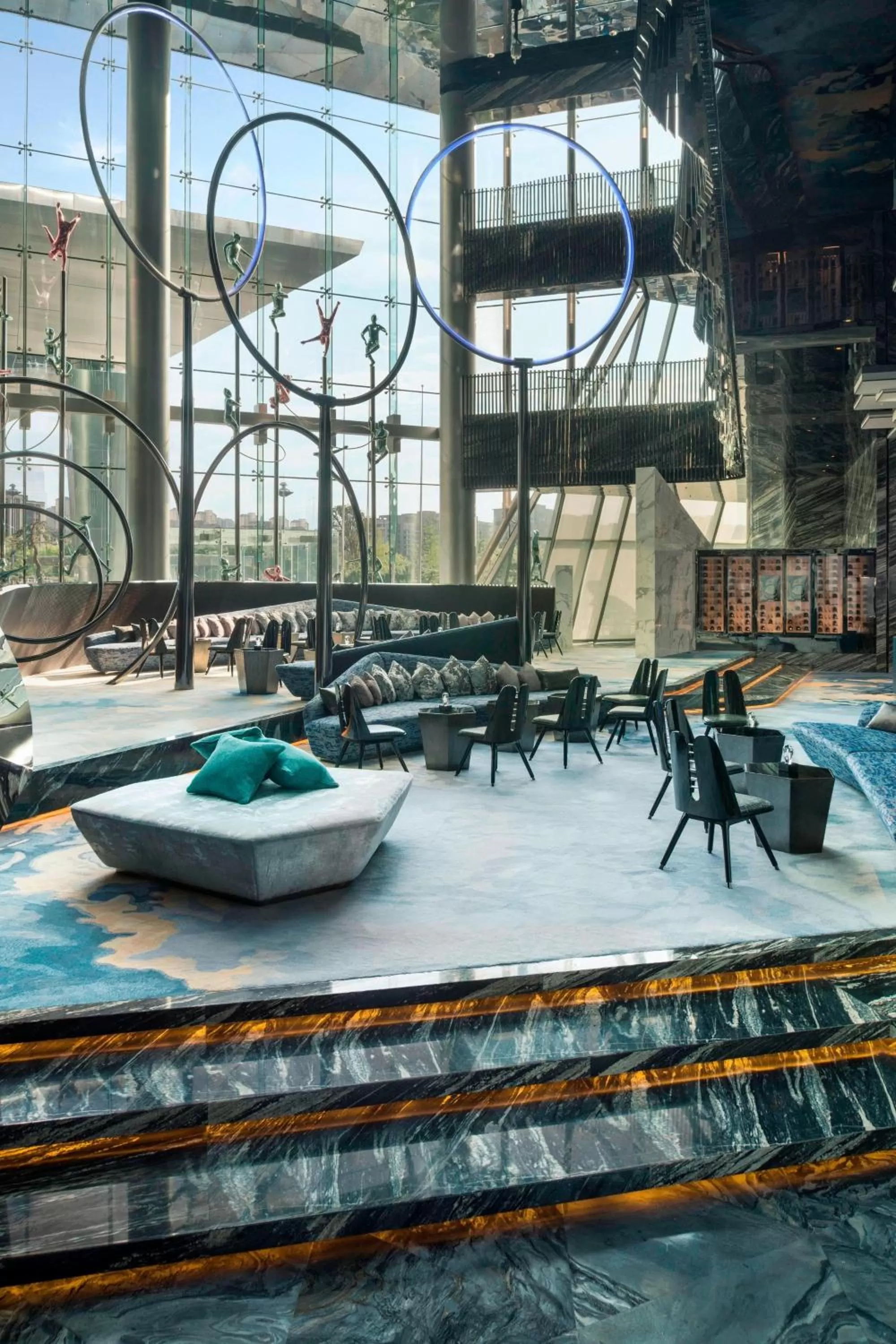 Lounge or bar in W XIAN Hotel