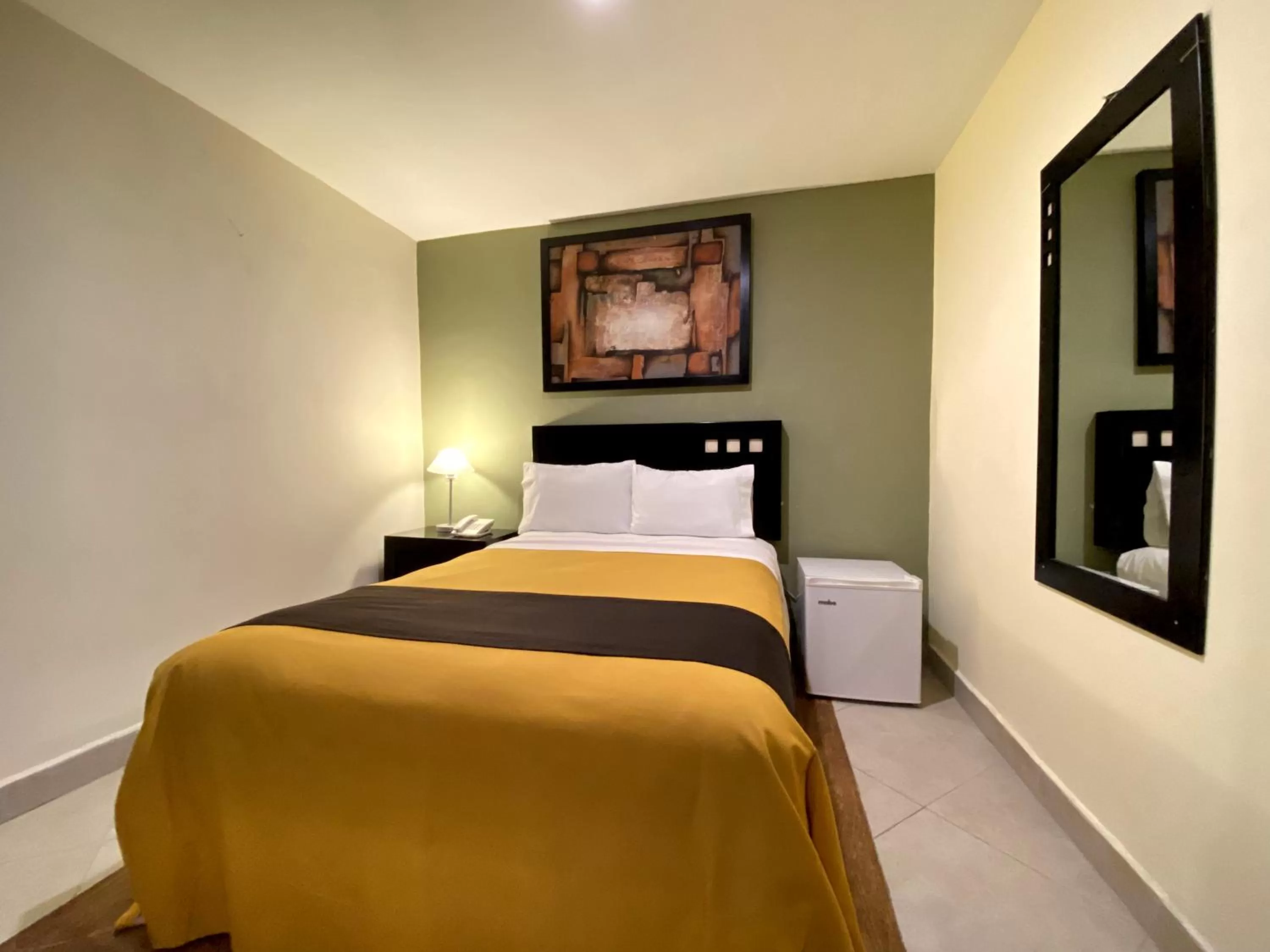 Bed in Hotel Escala Puebla Centro