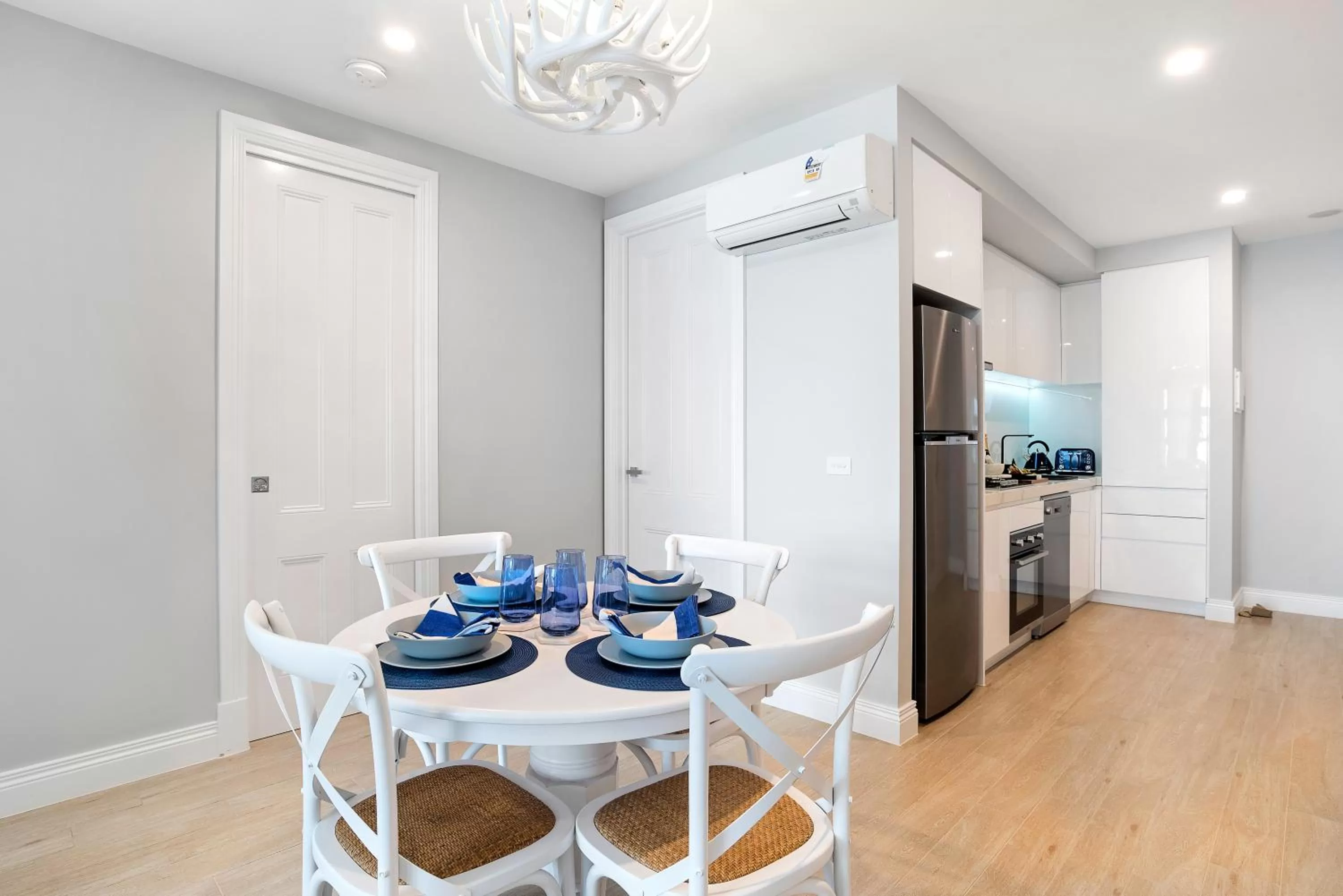 Dining area in The Hamptons Apartments - Port Melbourne