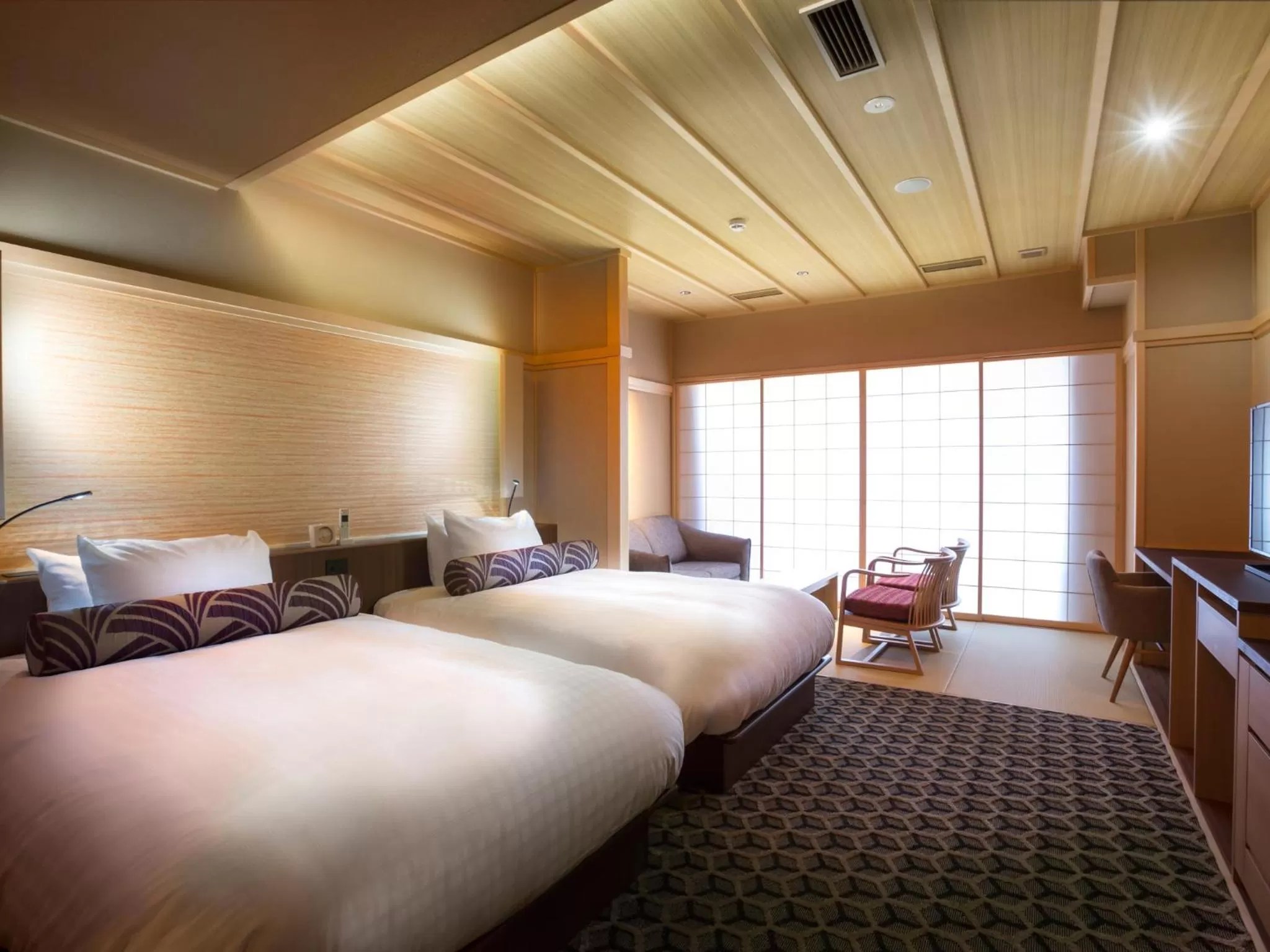 Photo of the whole room, Bed in Saka Hotel Kyoto