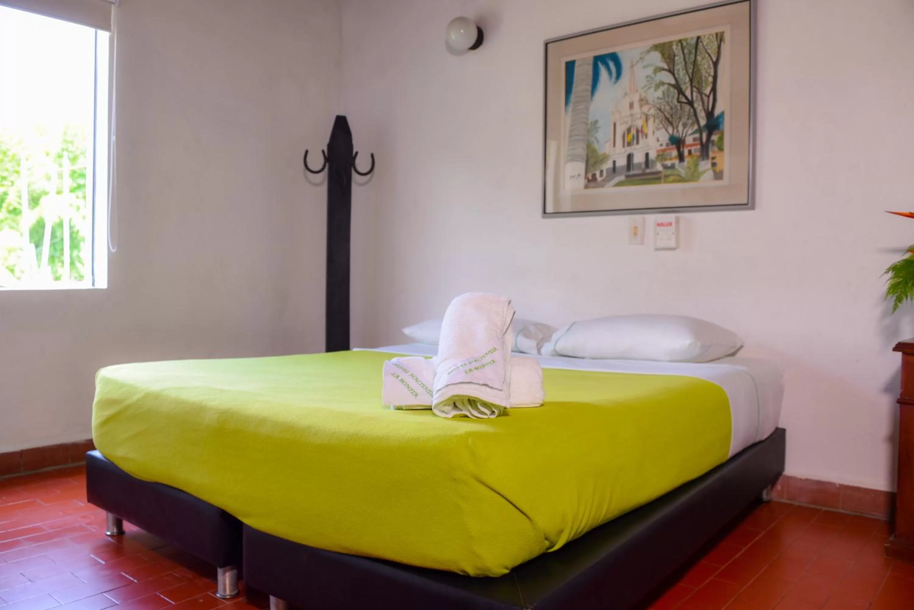 Bed in Hotel Hacienda la Bonita