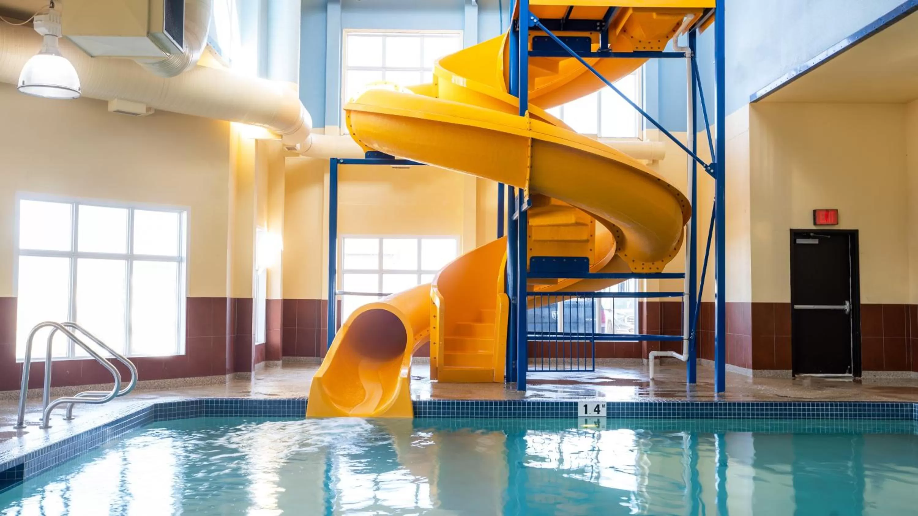 Swimming pool in Holiday Inn Express Hotel & Suites - Edmonton International Airport by IHG
