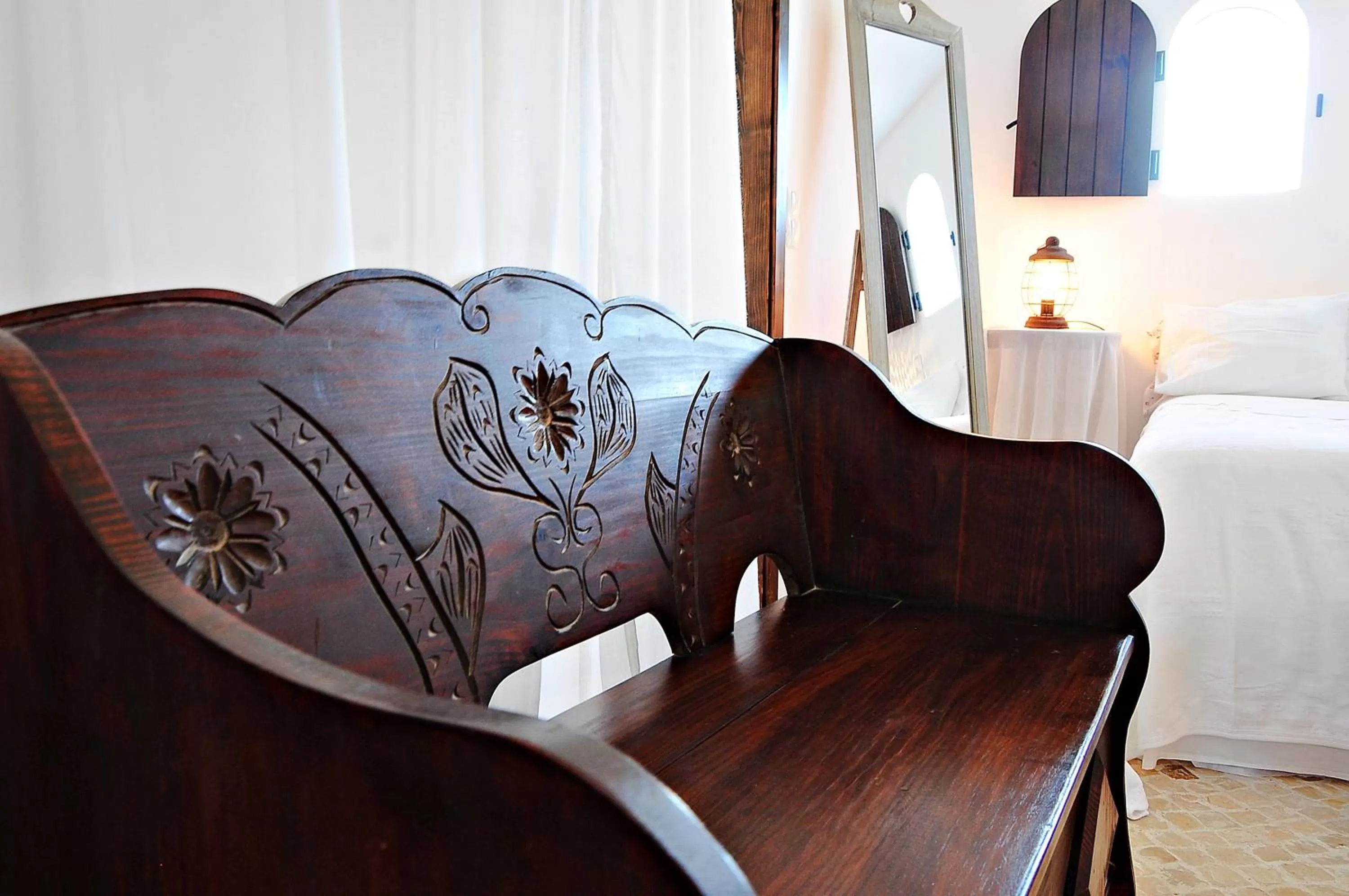 Decorative detail, Seating Area in Uma Casa a Beira Sol