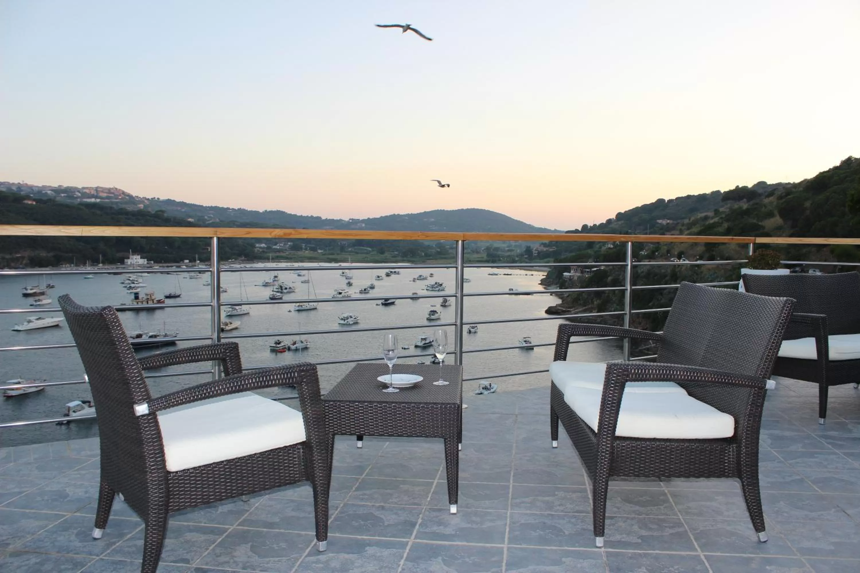 Bird's eye view in Hotel Plaza