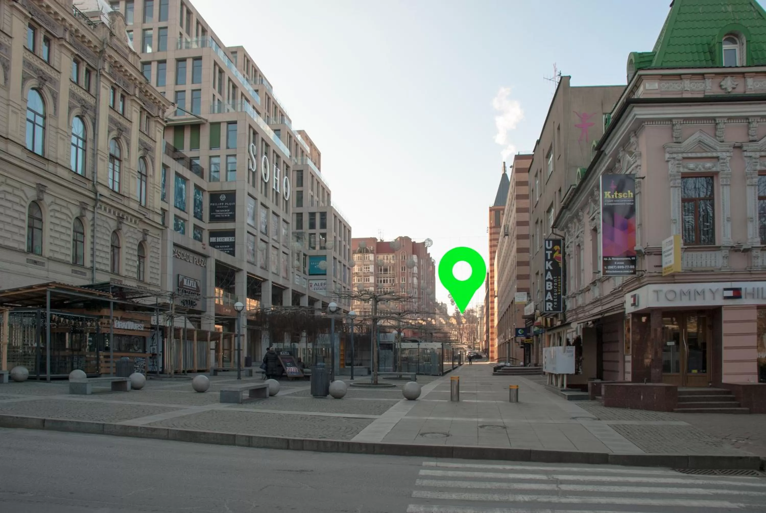 Location in Sicheslav Ekaterinoslav