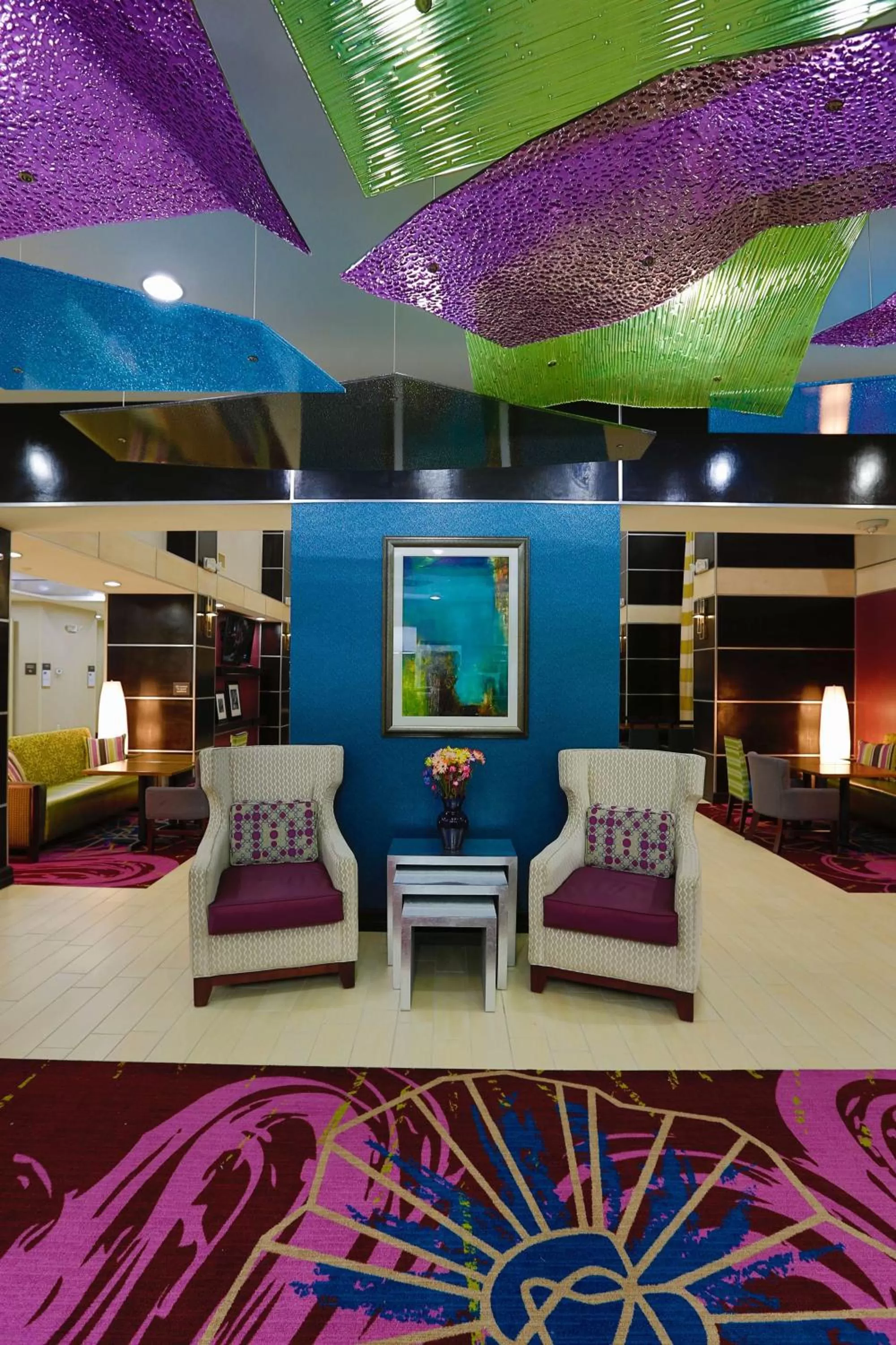Lobby or reception in Hampton Inn and Suites Missouri City