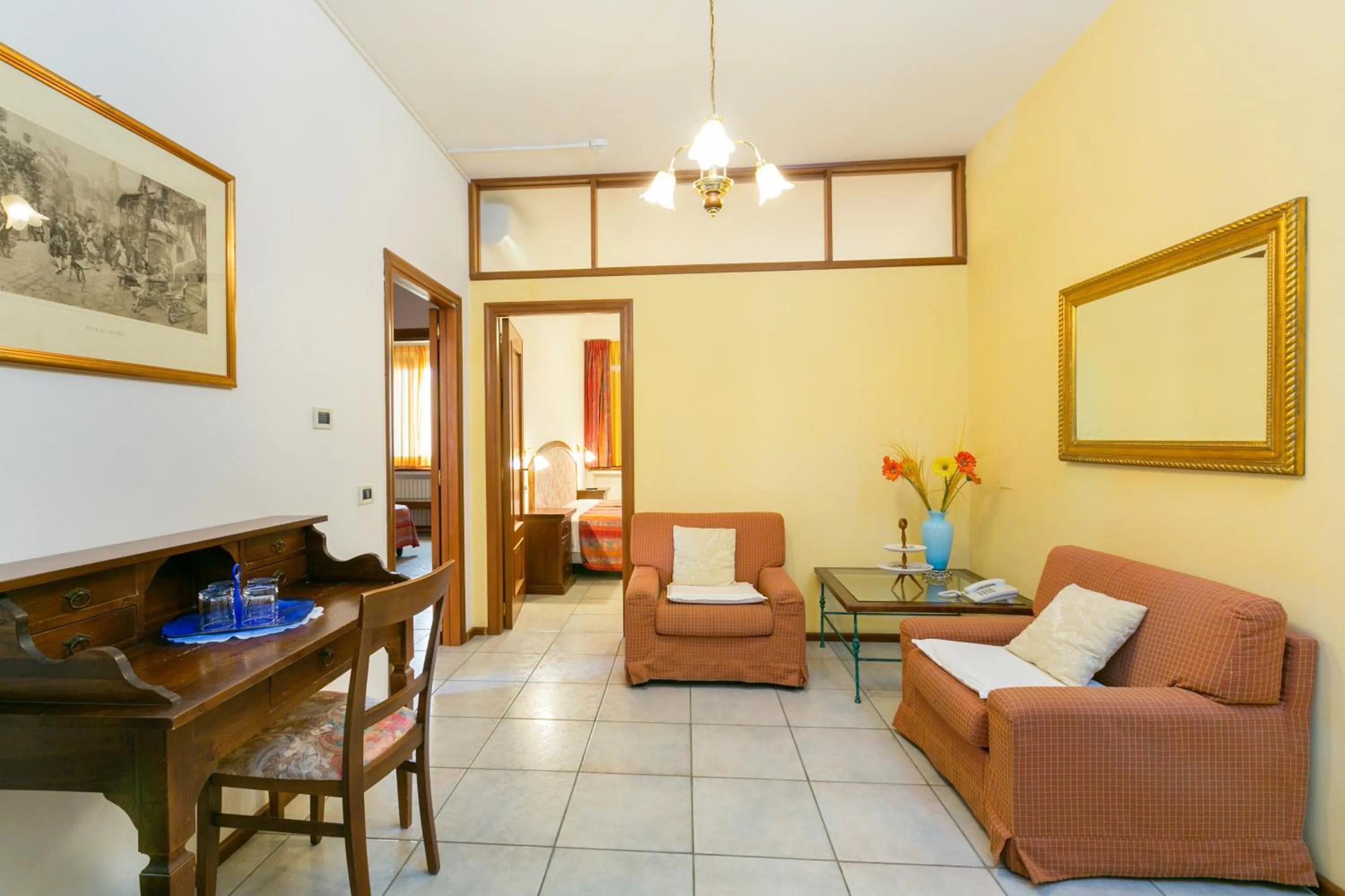 Living room in Agrihotel Elisabetta