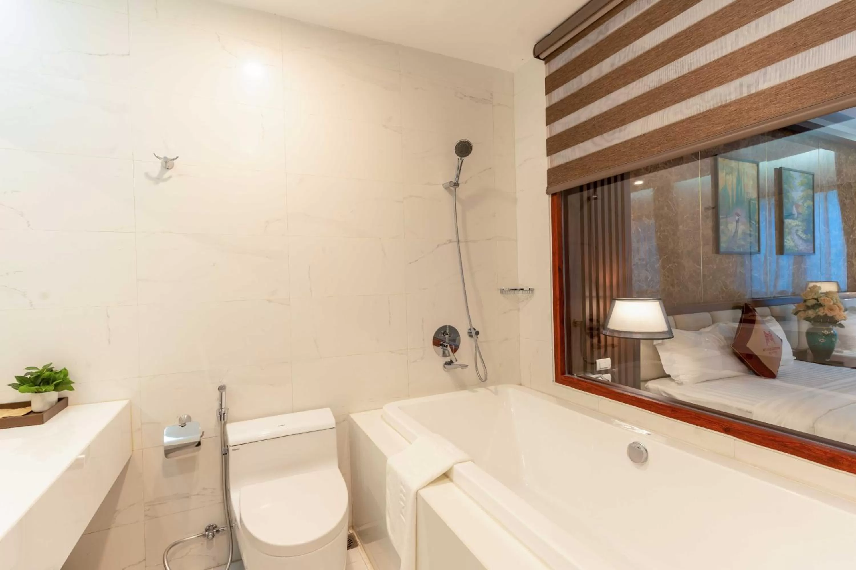 Toilet in MT Collection Hotel