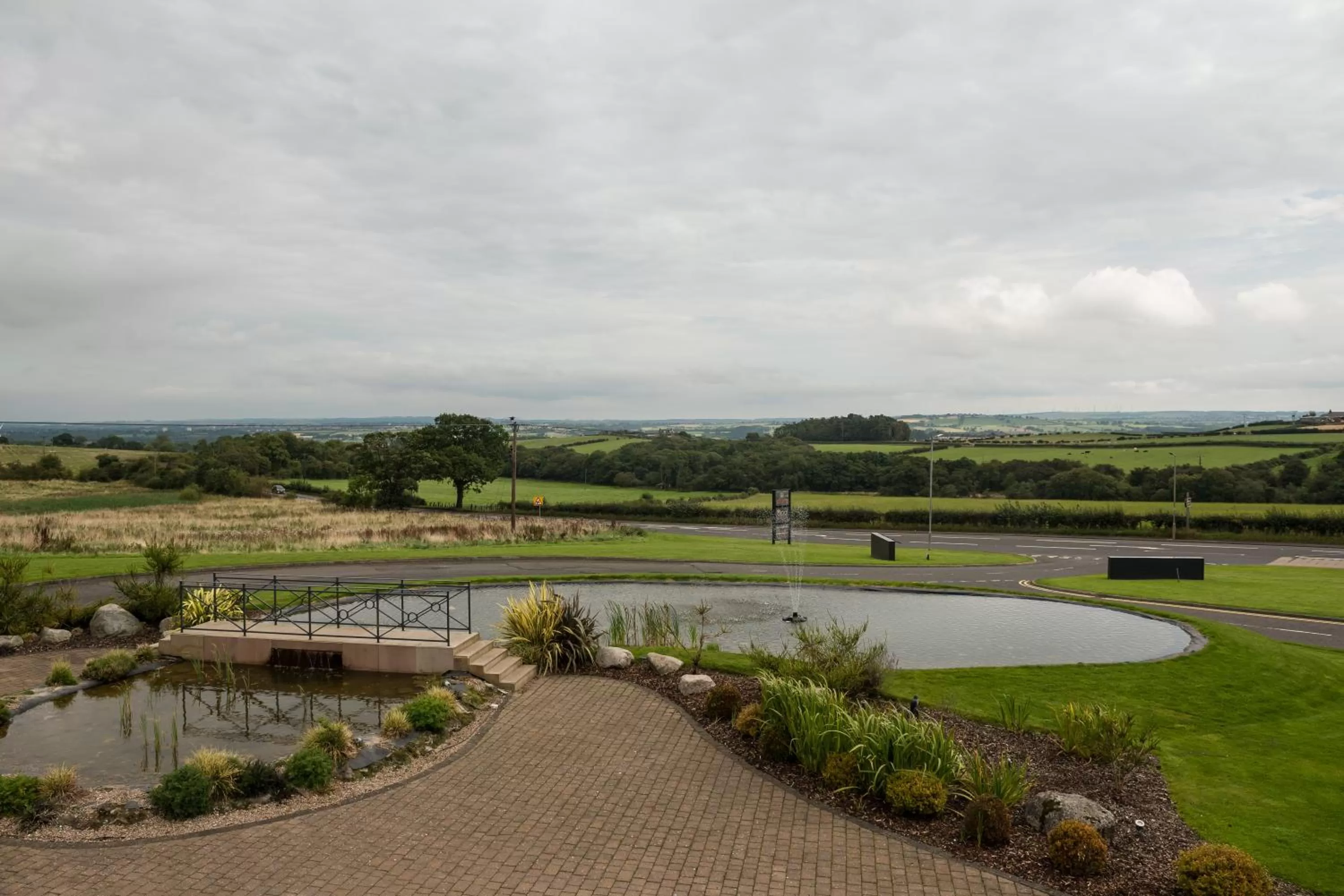 Garden view in Radstone Hotel