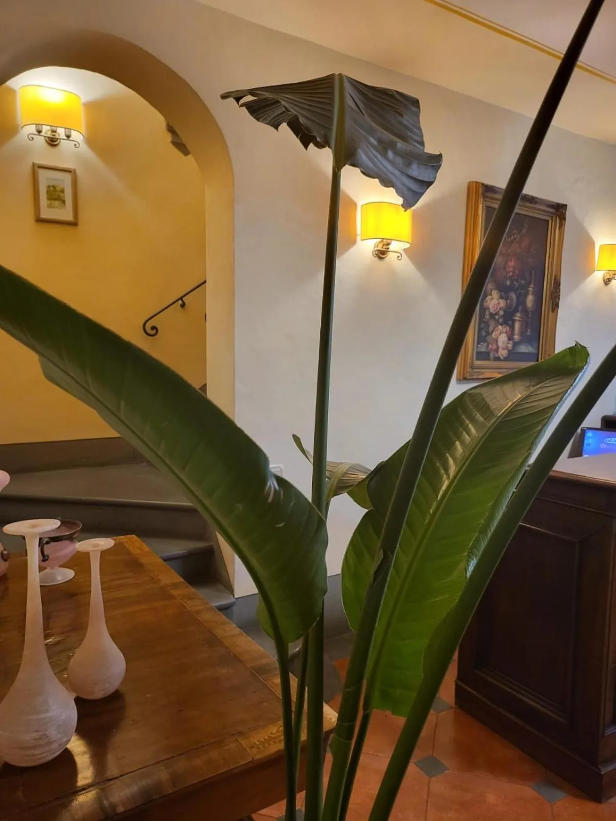 Decorative detail in Hotel Logge Dei Mercanti