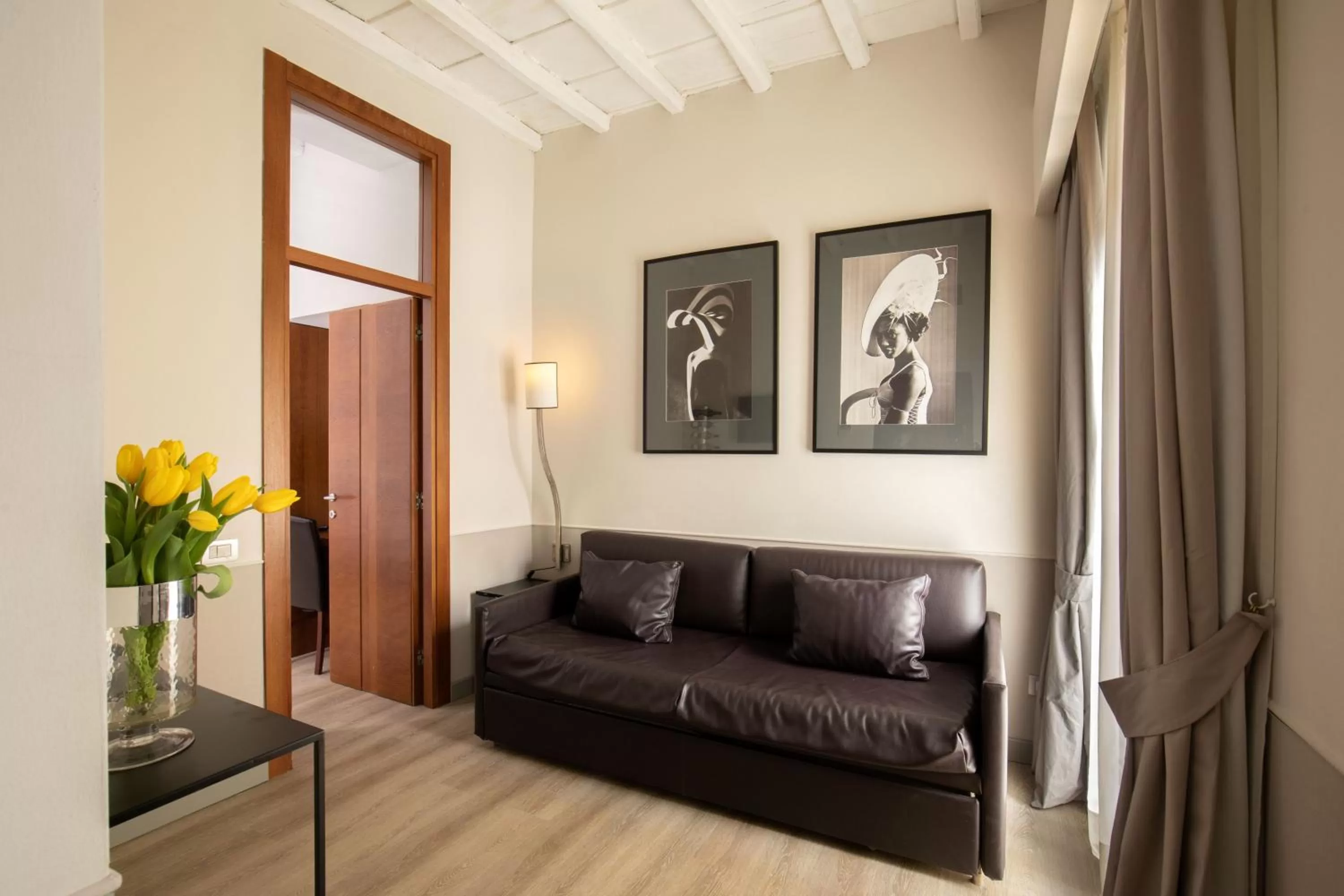 Seating area in Condotti Palace