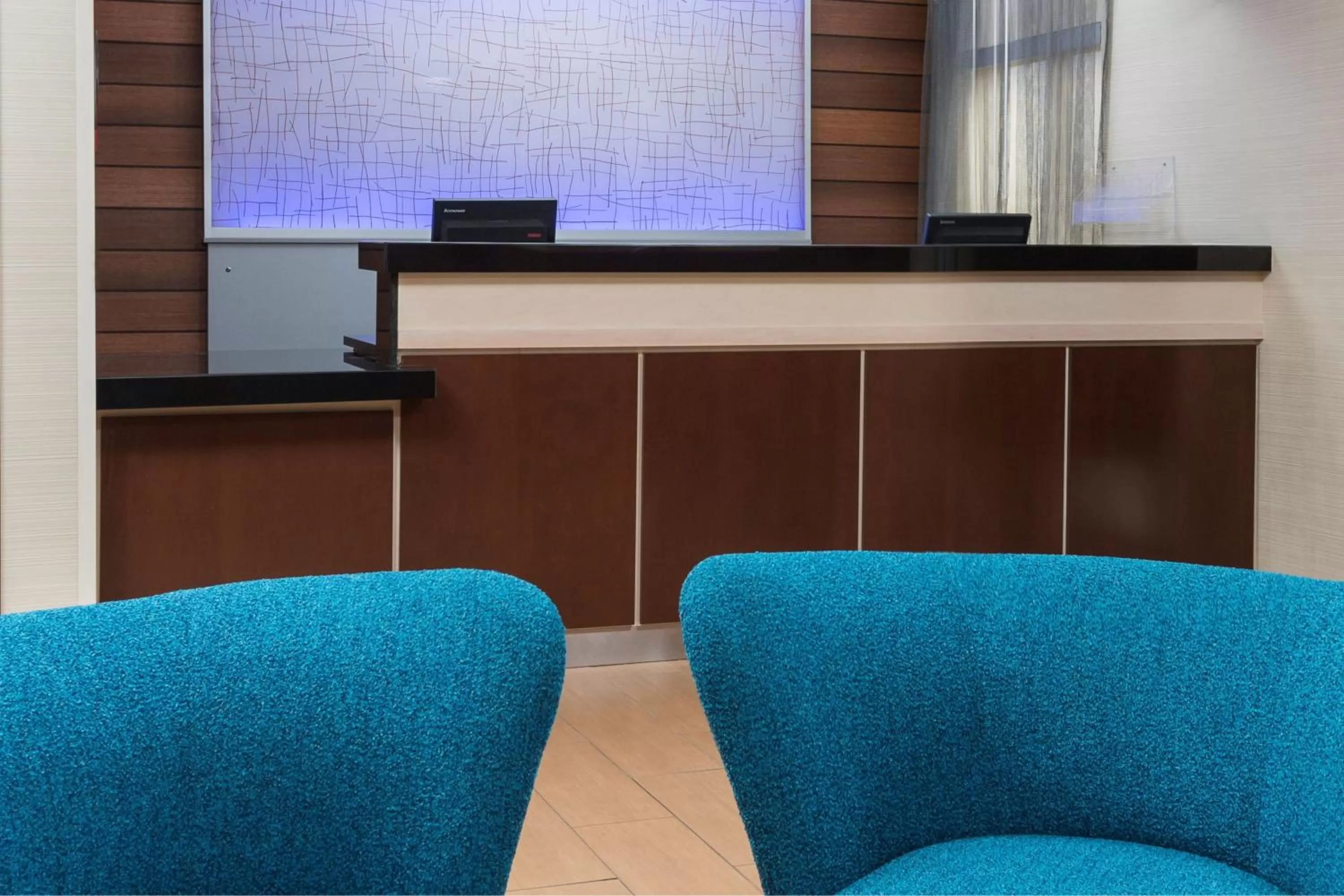 Lobby or reception in Fairfield Inn & Suites Lubbock