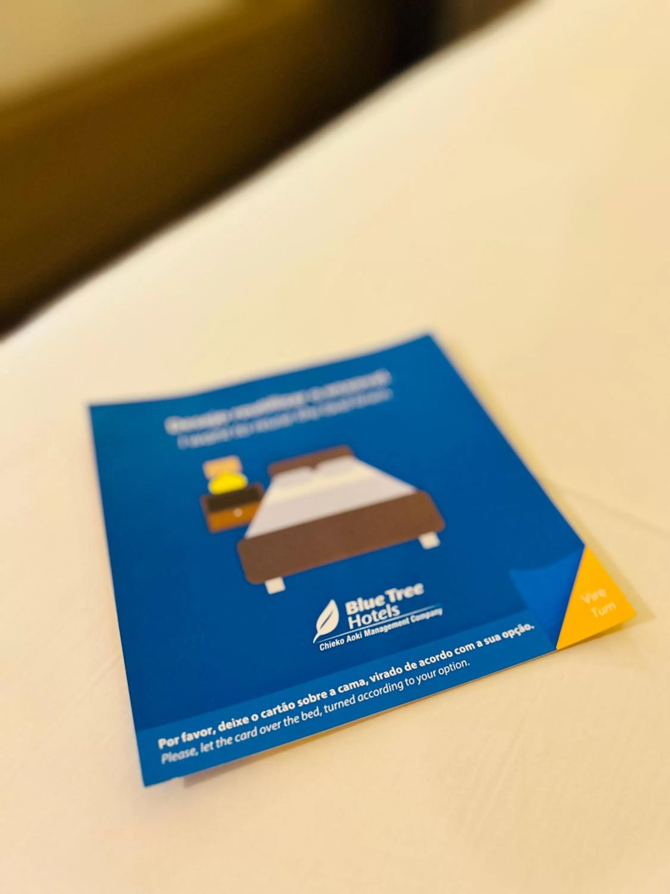 Bed in Blue Tree Towers Joinville