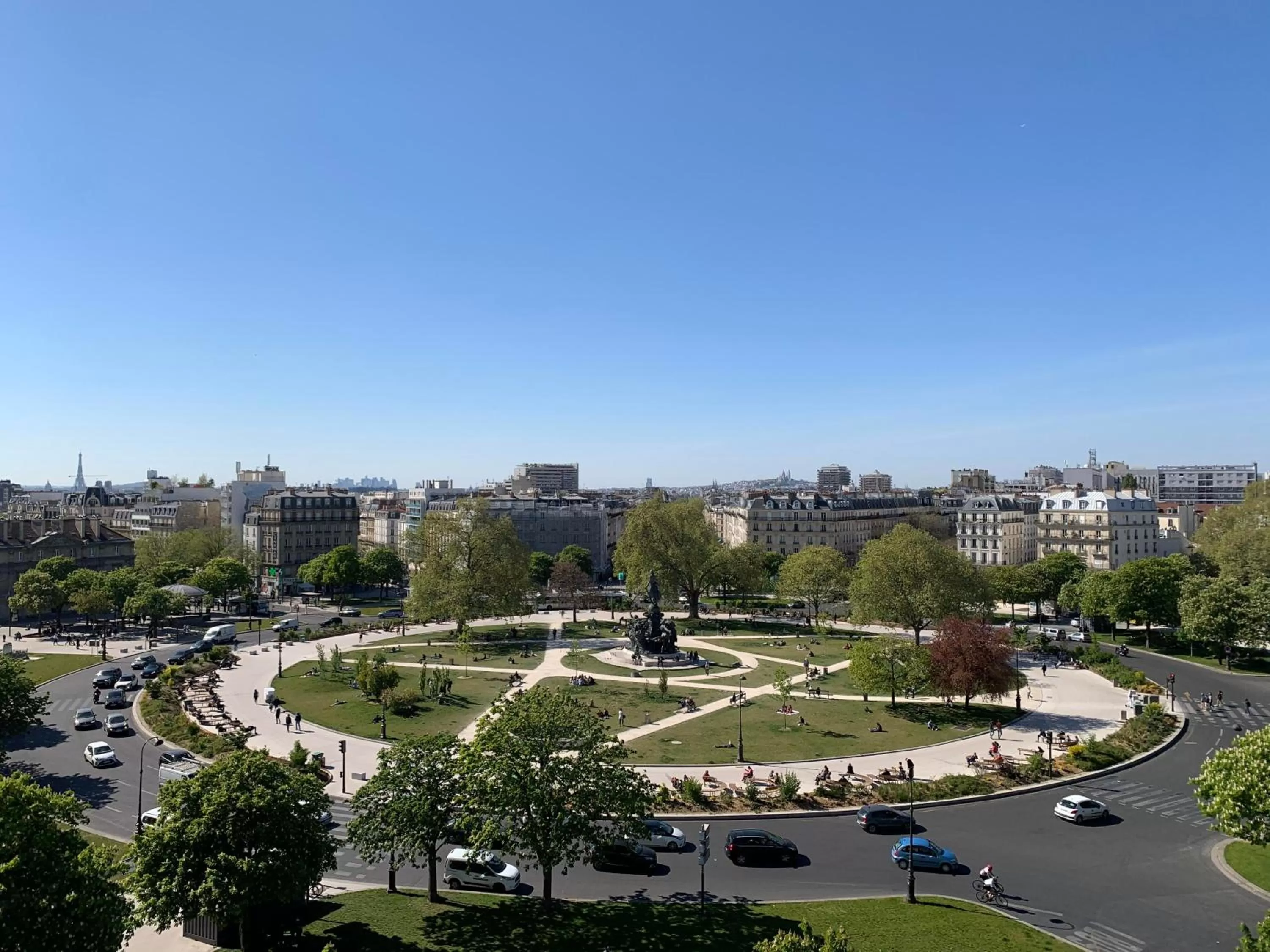 City view in The People - Paris Nation