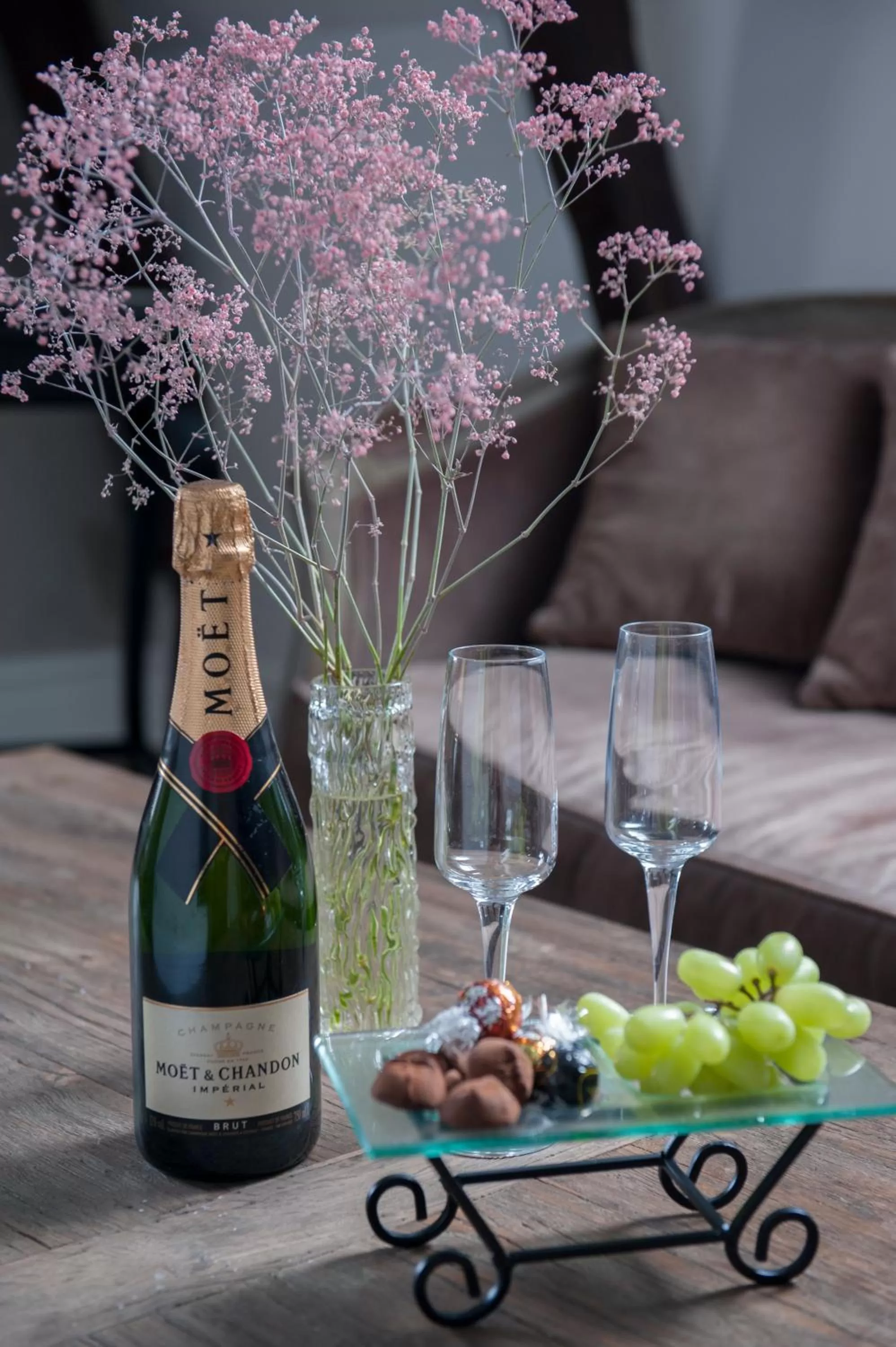 Living room in Hotell Slottsbacken