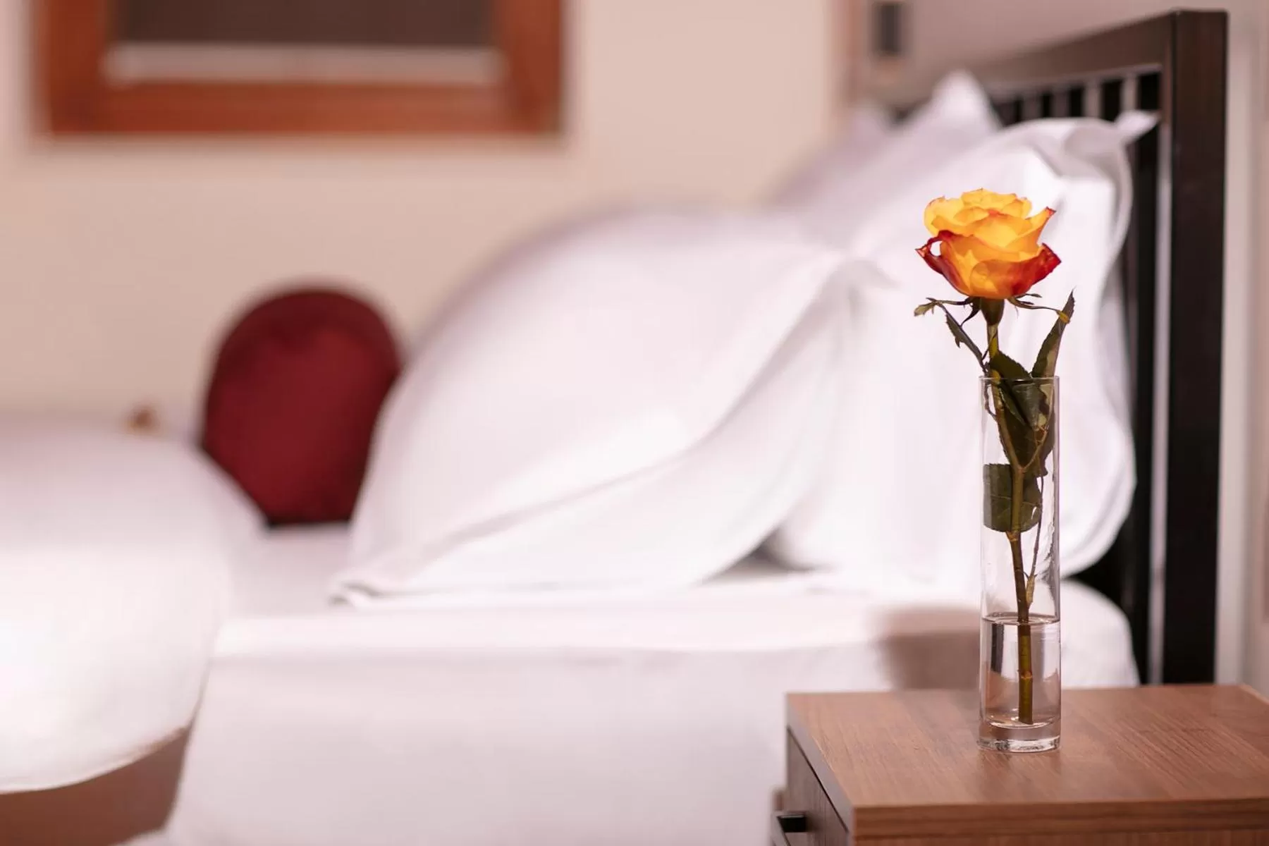 Decorative detail, Bed in Grand Boutique Hotel