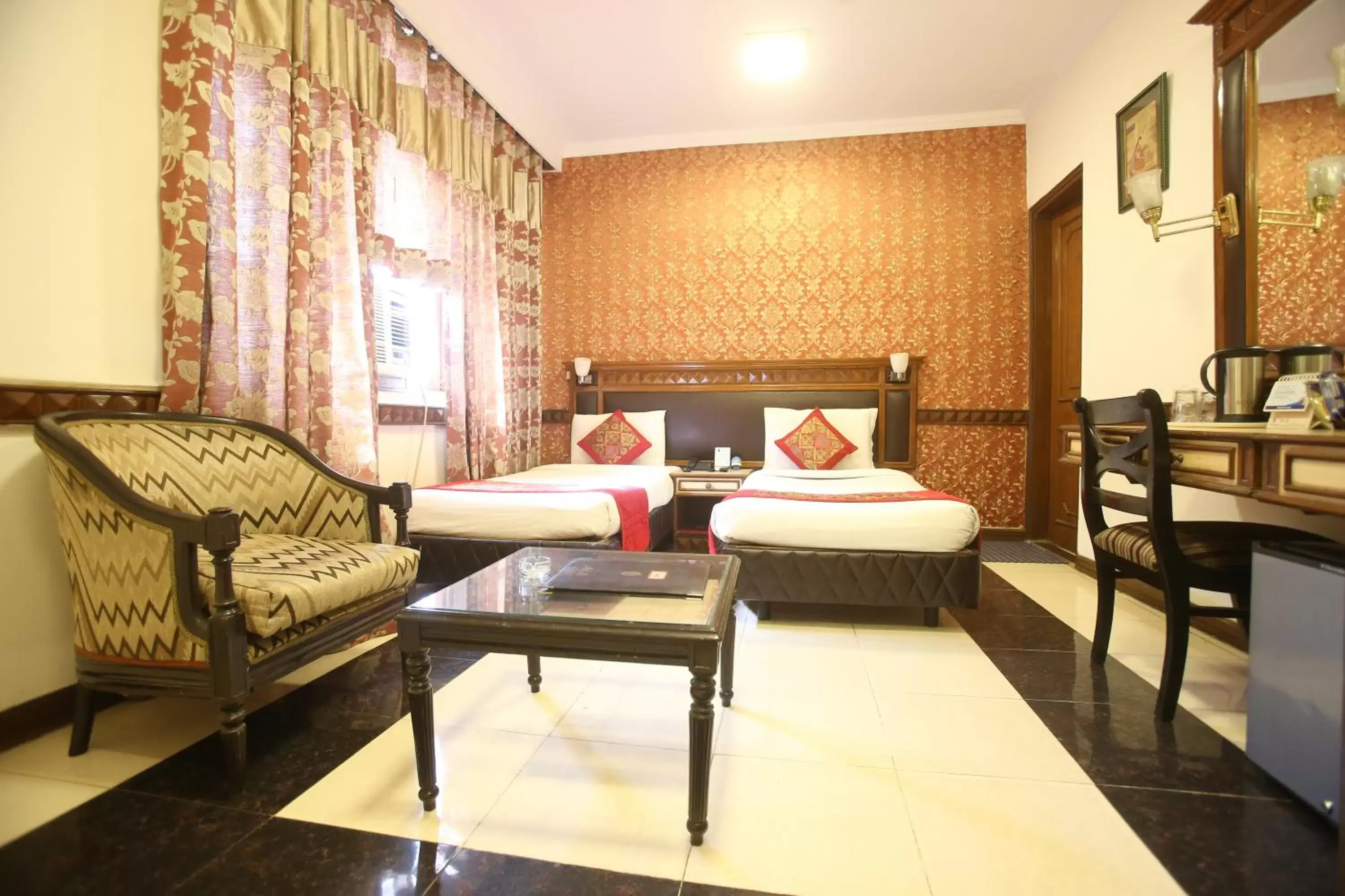 Standard Double or Twin Room in Hotel Amar Inn- Lajpat Nagar Central Market Standard Double or Twin Room in Hotel Amar Inn- Lajpat Nagar Central Market