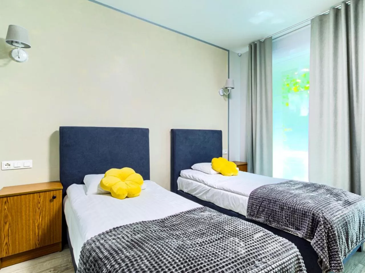 Bed in GRONO Apartamenty