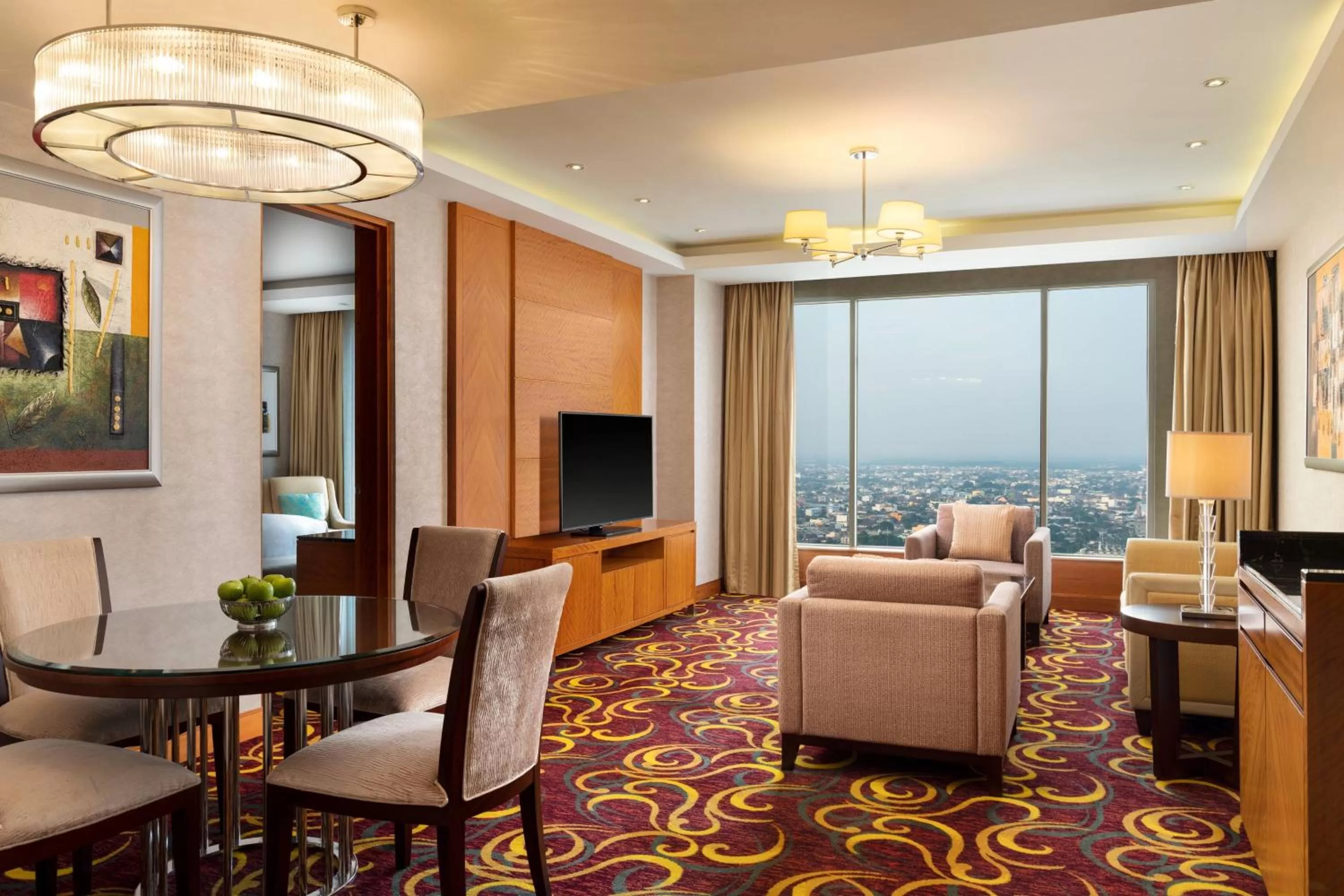 Living room in JW Marriott Hotel Medan