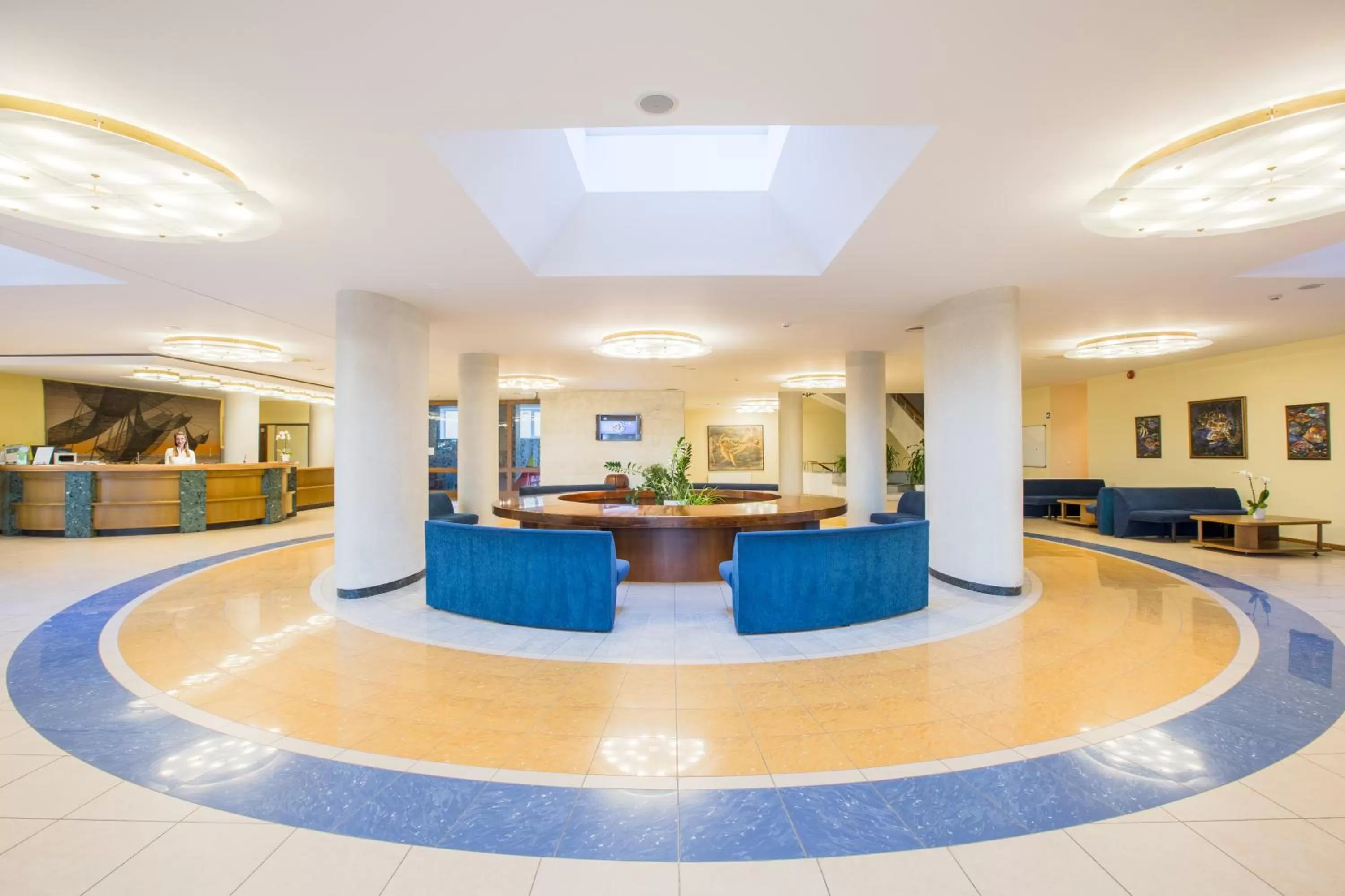 Lobby or reception in Daina Jurmala Beach Hotel