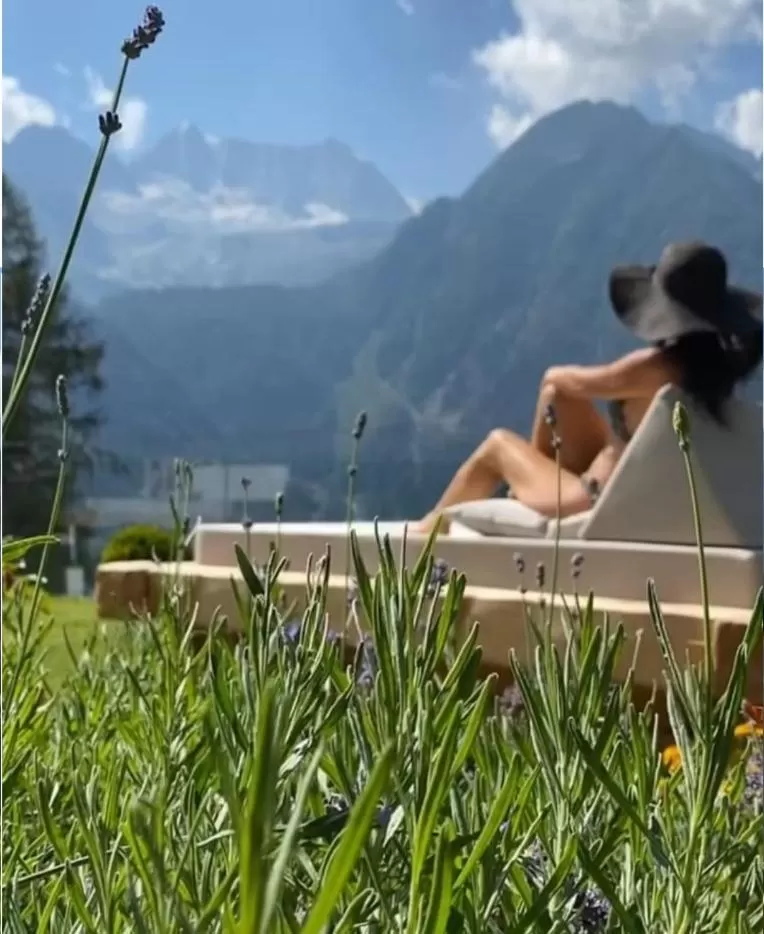 Garden in Hotel Chalet Al Foss - Adults Only