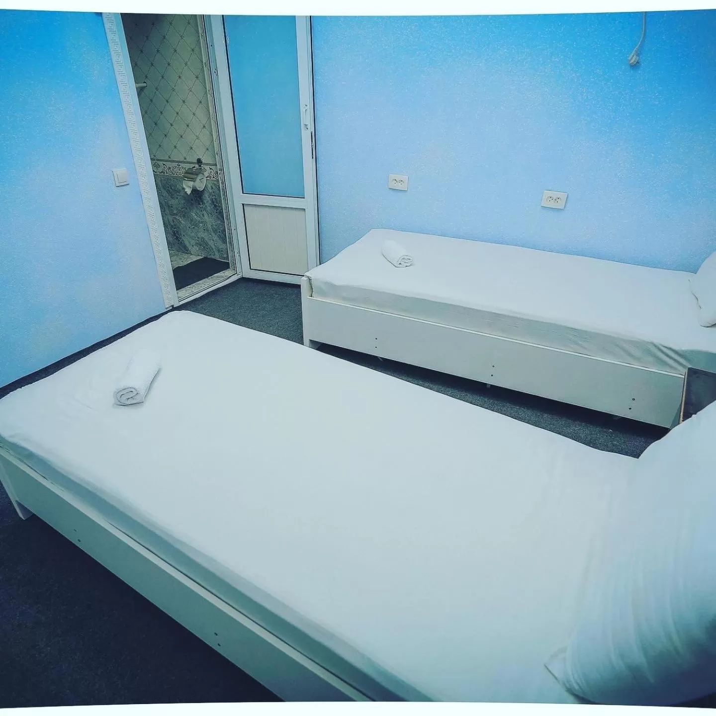 Bed in Hotel Uncle Kolya Boutique