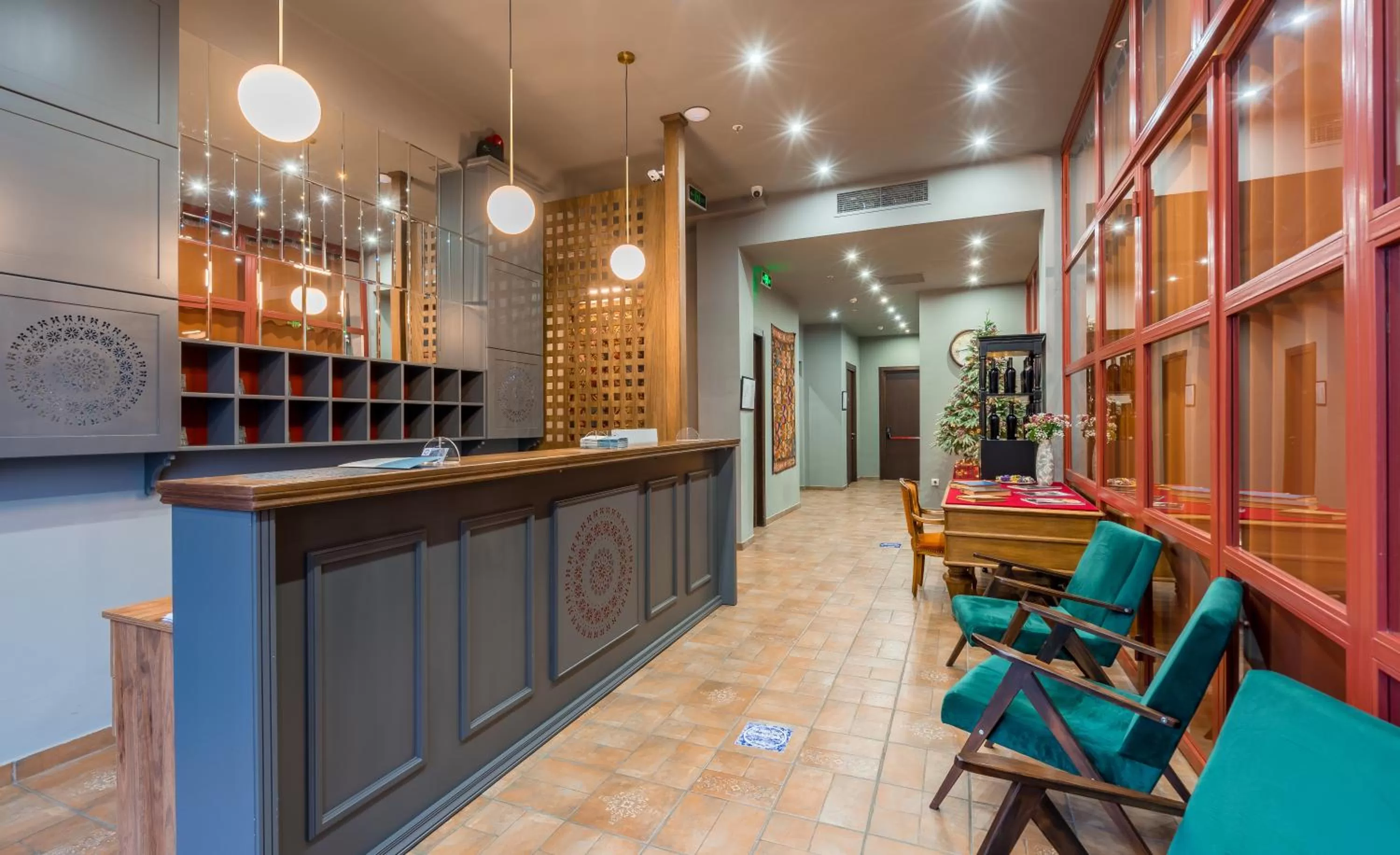 Lobby or reception in Matiane Boutique Hotel