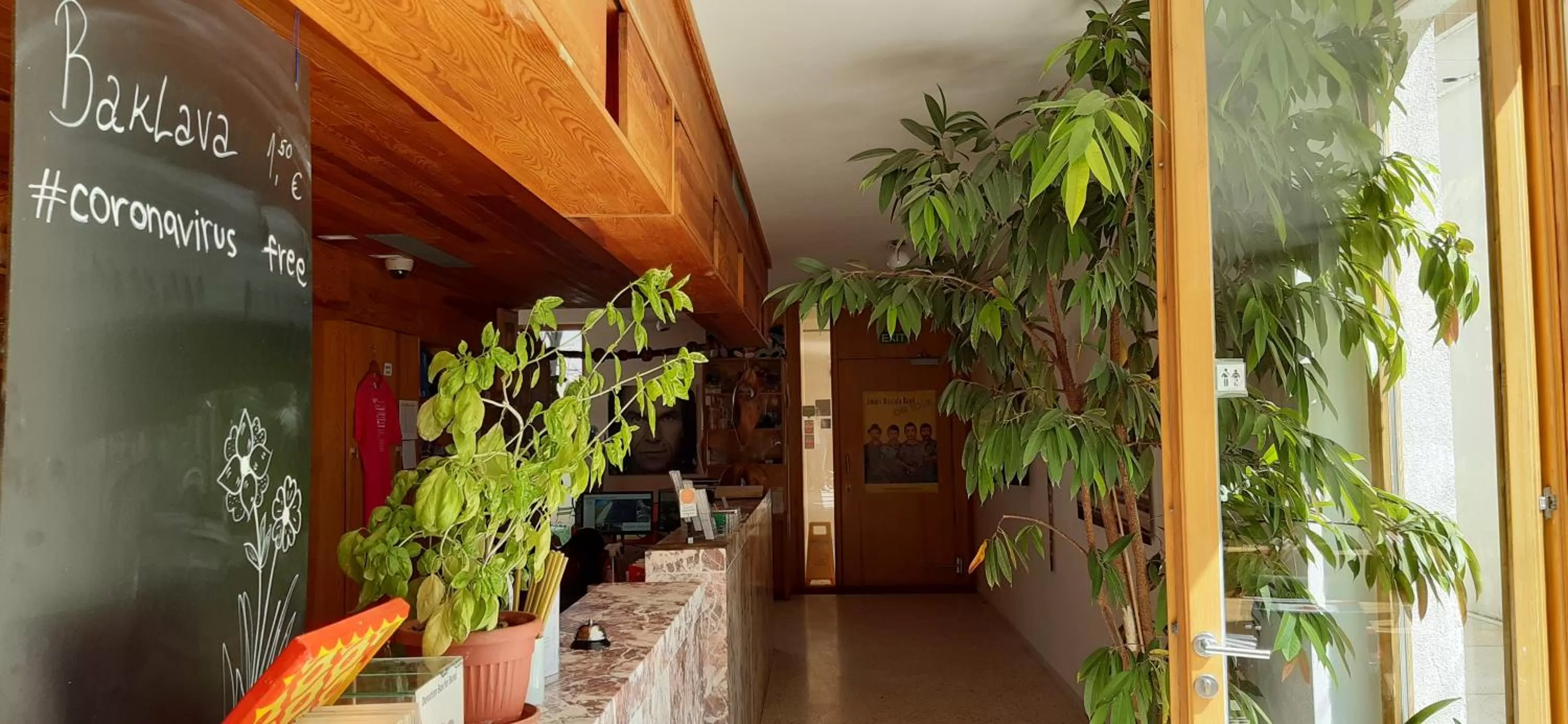 Lobby or reception in Hotel Gracanica