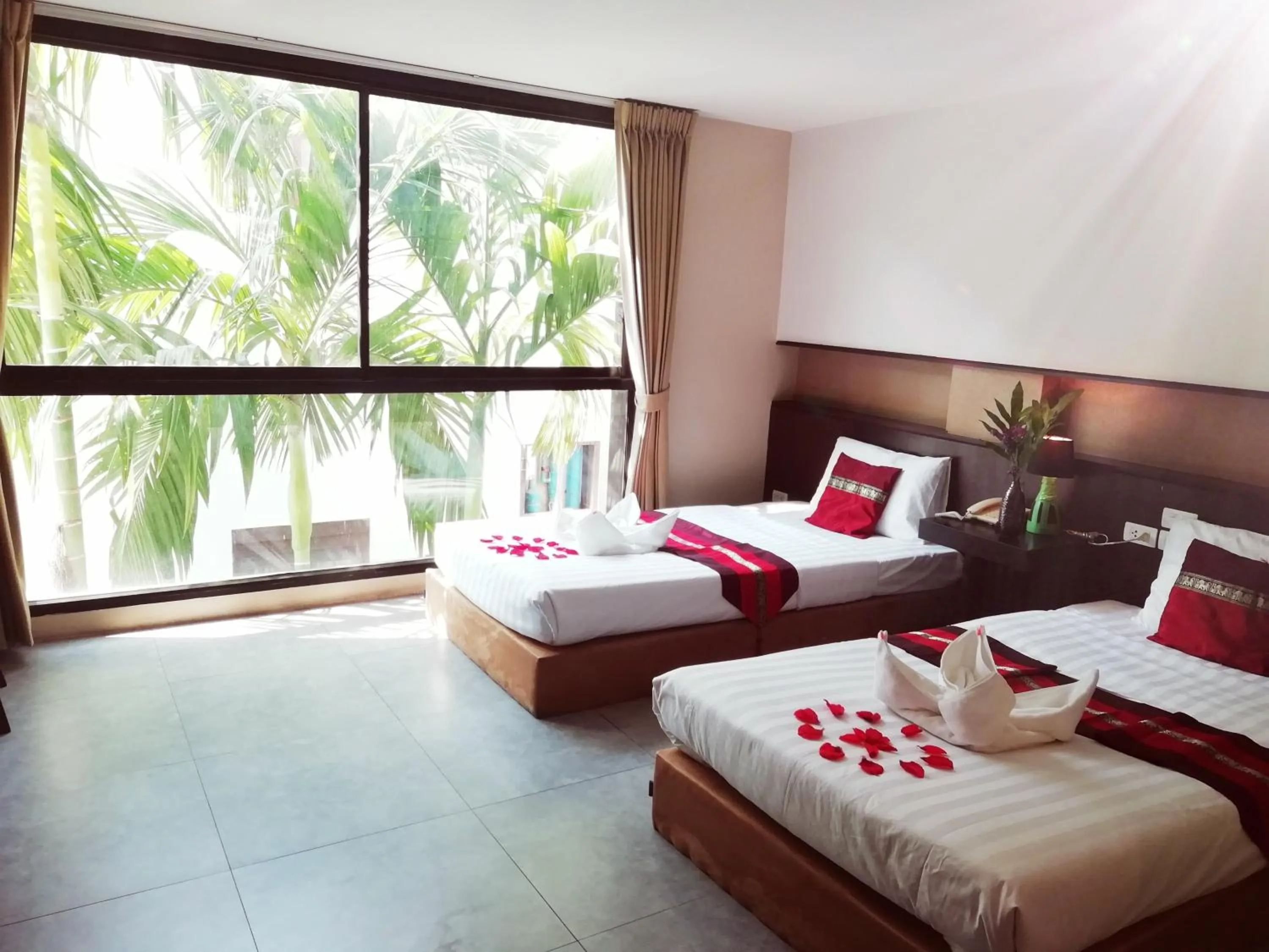 Bed in Mandala House, Chiang Mai