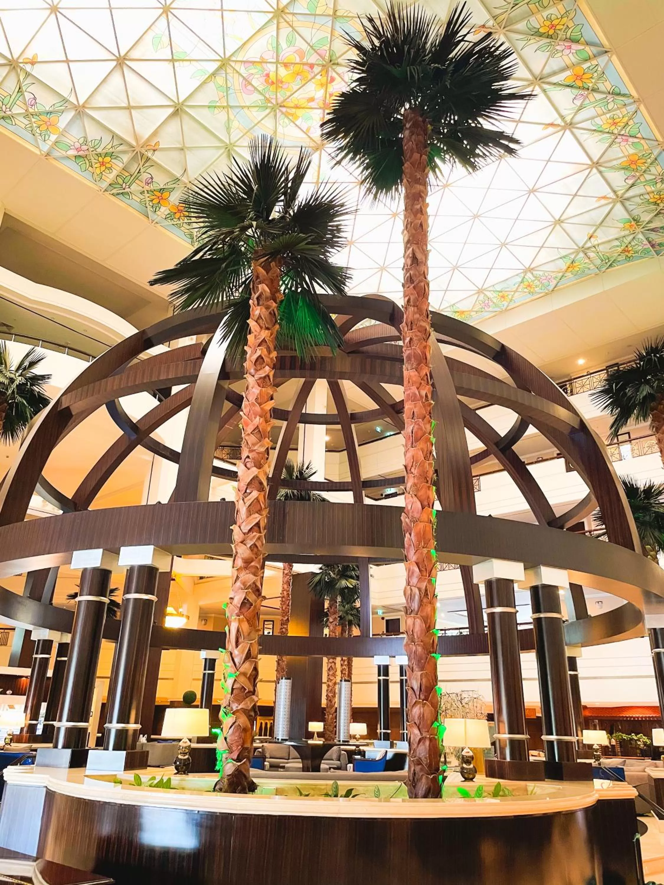 Lobby or reception in Mövenpick Grand Al Bustan