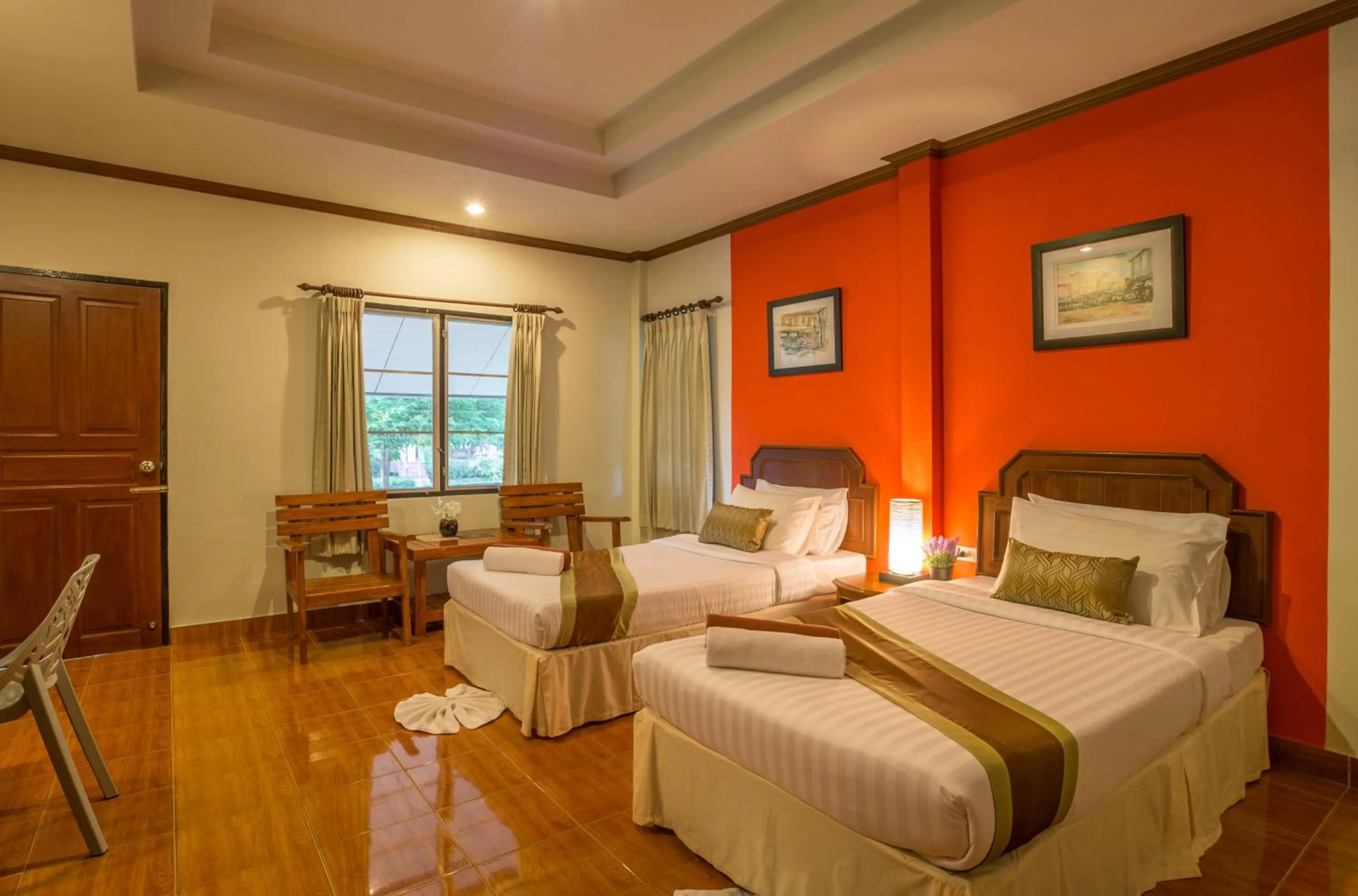 Bedroom, Bed in Lanta Manda Resort