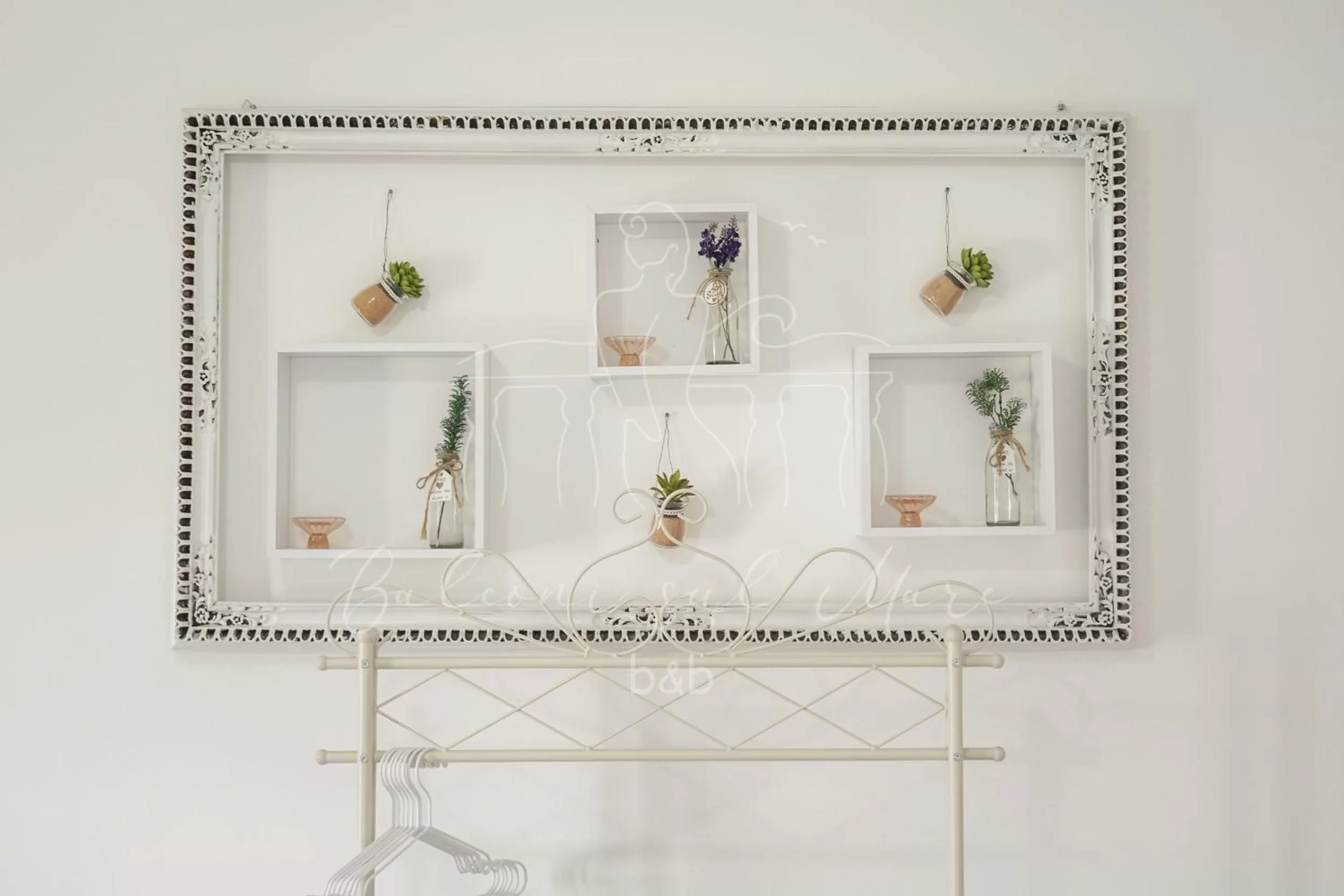 Decorative detail, Floor Plan in Balconi sul mare