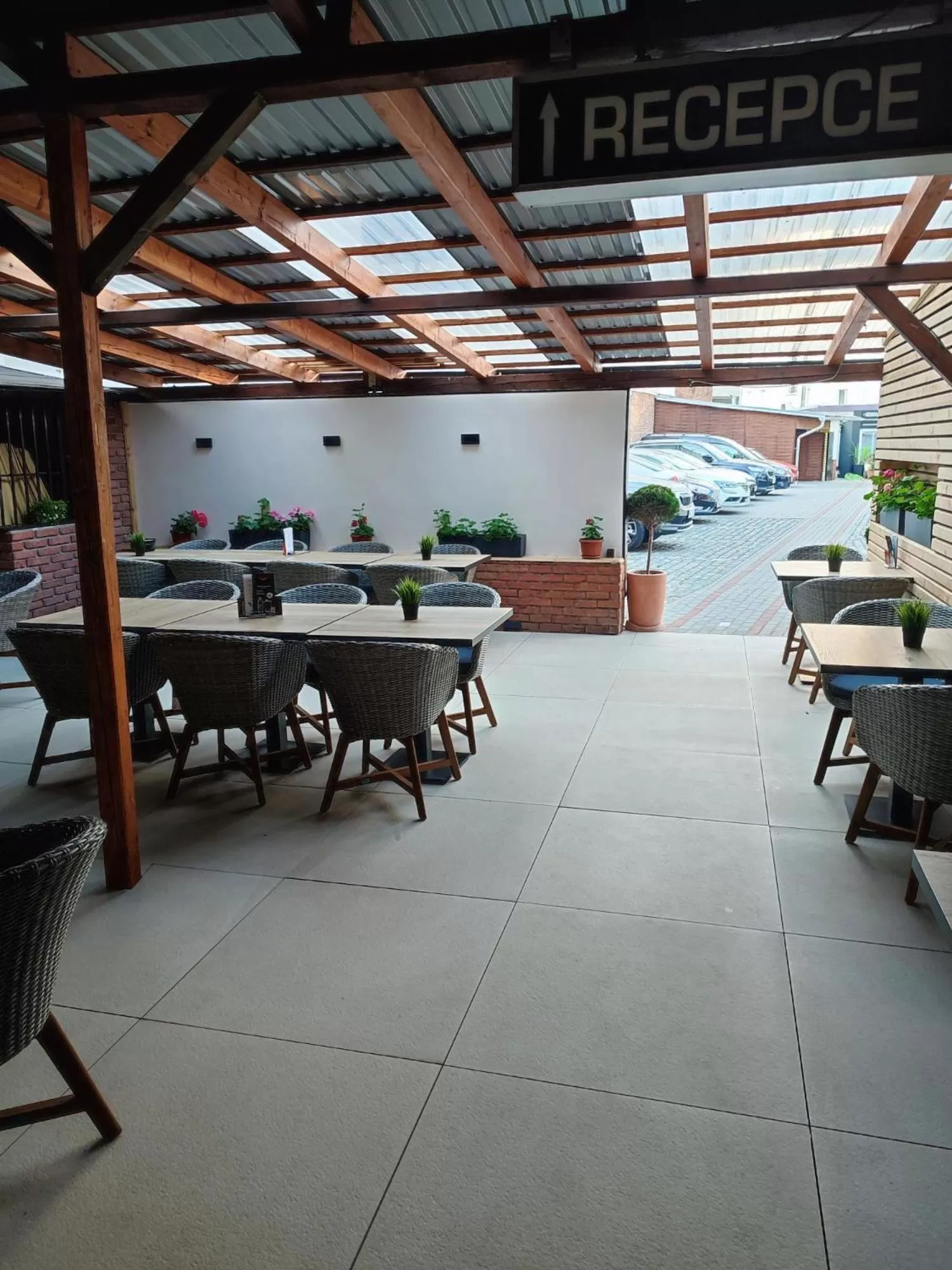 Restaurant/places to eat in Hotel Plzeň