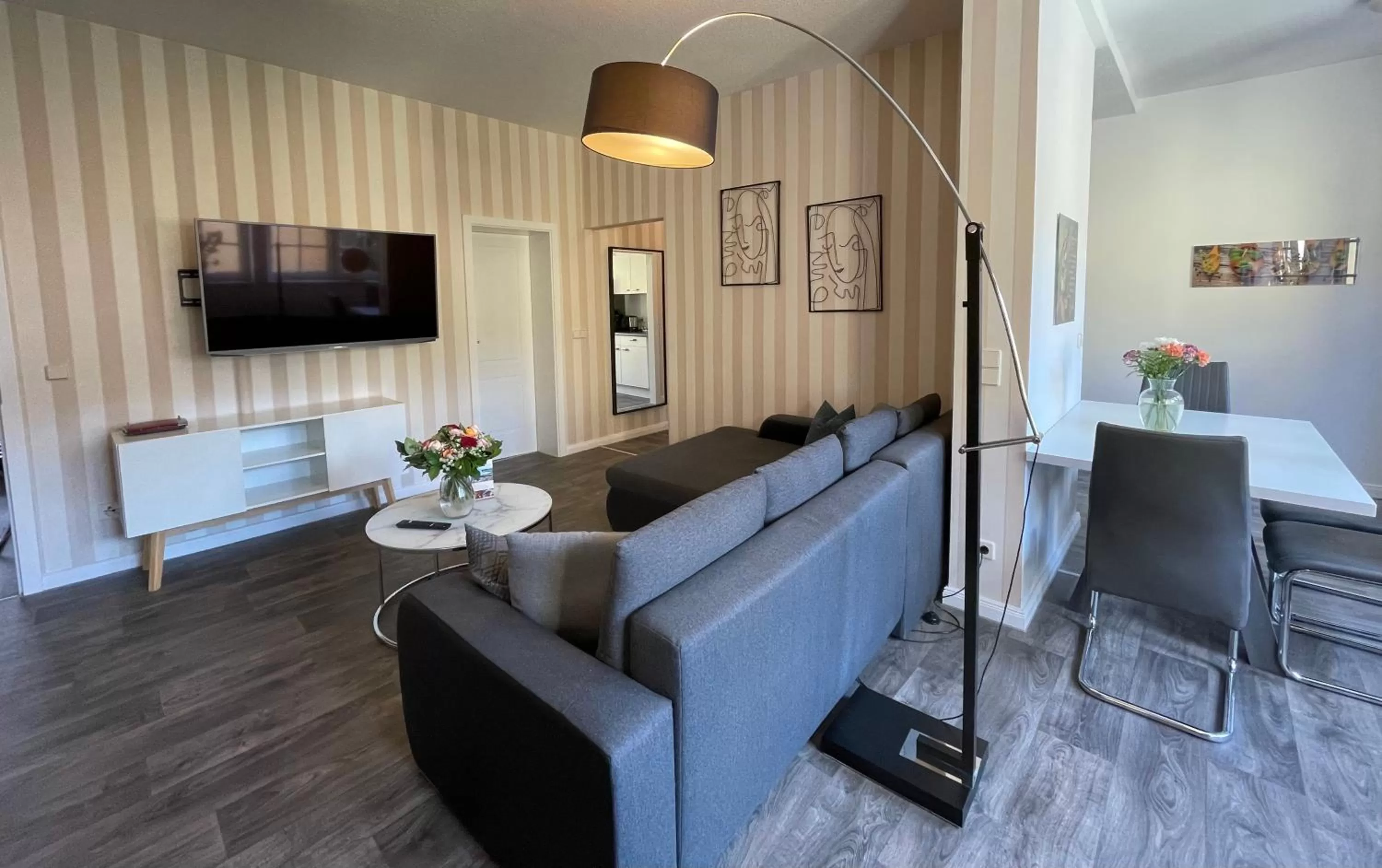 Living room in "Zur Altstadt - Am Fuße der Osterburg" Gaststätte, Pension, FEWO