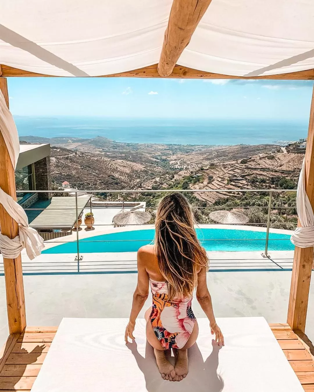 Sea view in Aeolis Tinos Suites