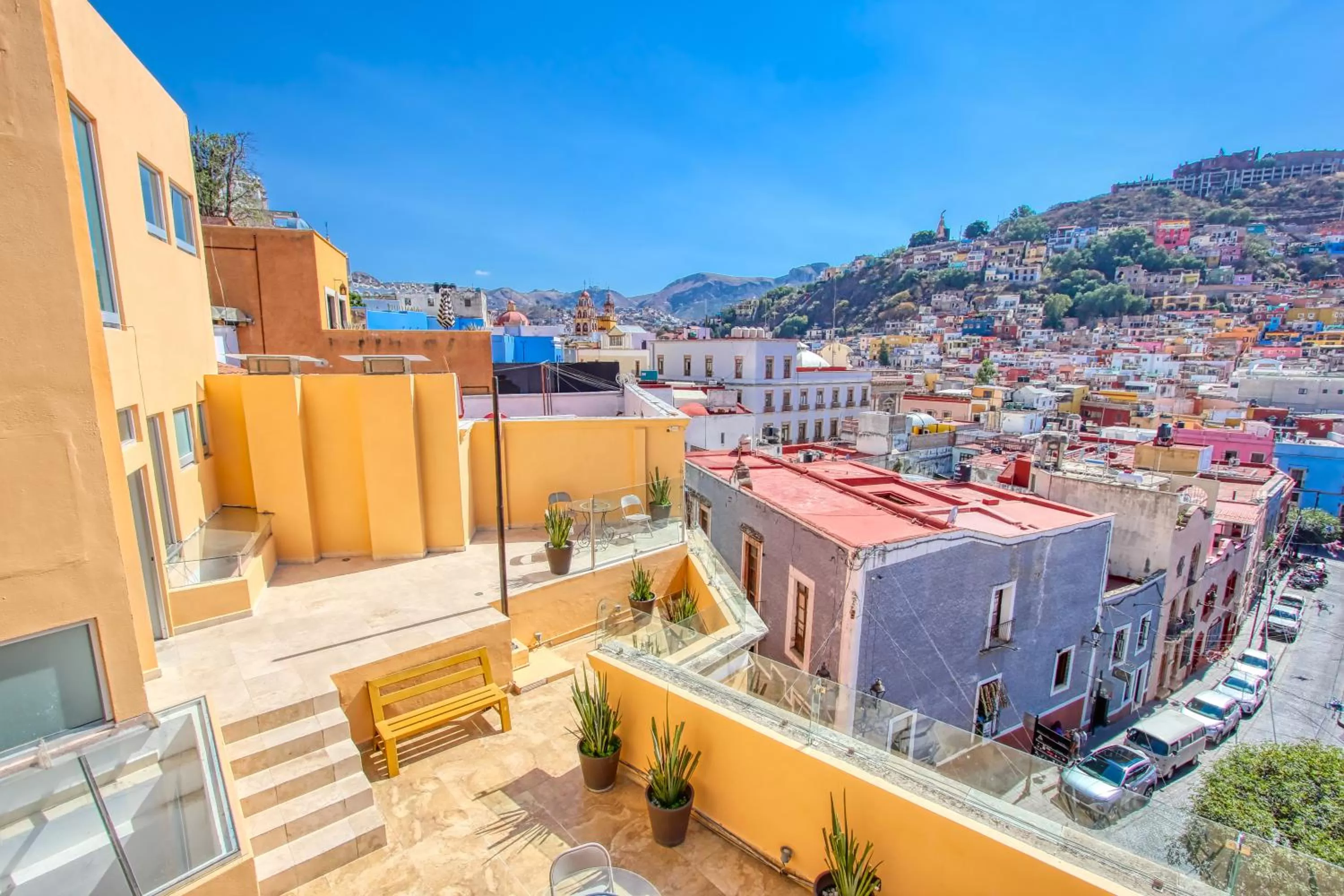 Balcony/Terrace in Hotel Real Guanajuato