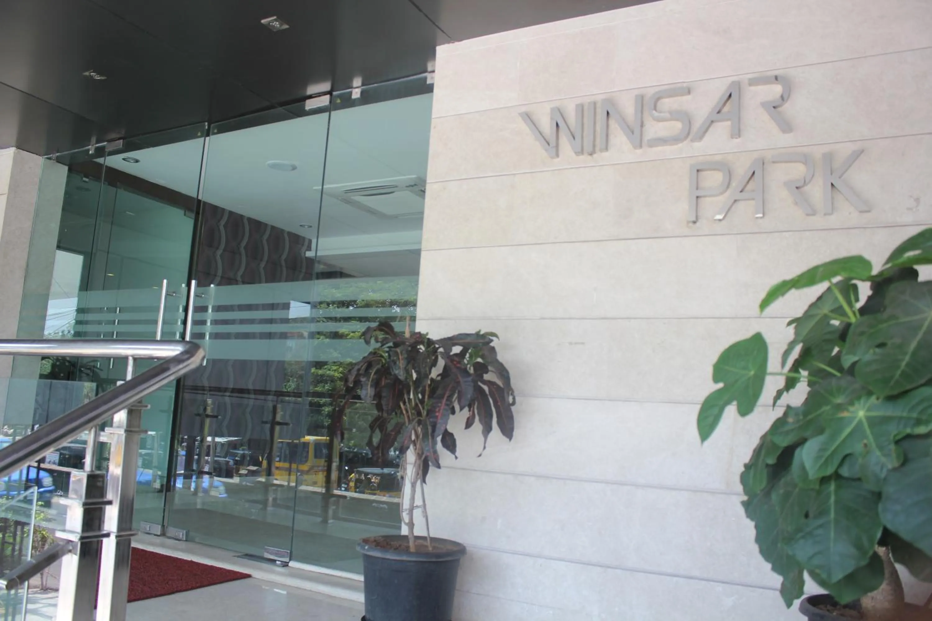 Facade/entrance in Hotel Winsar Park