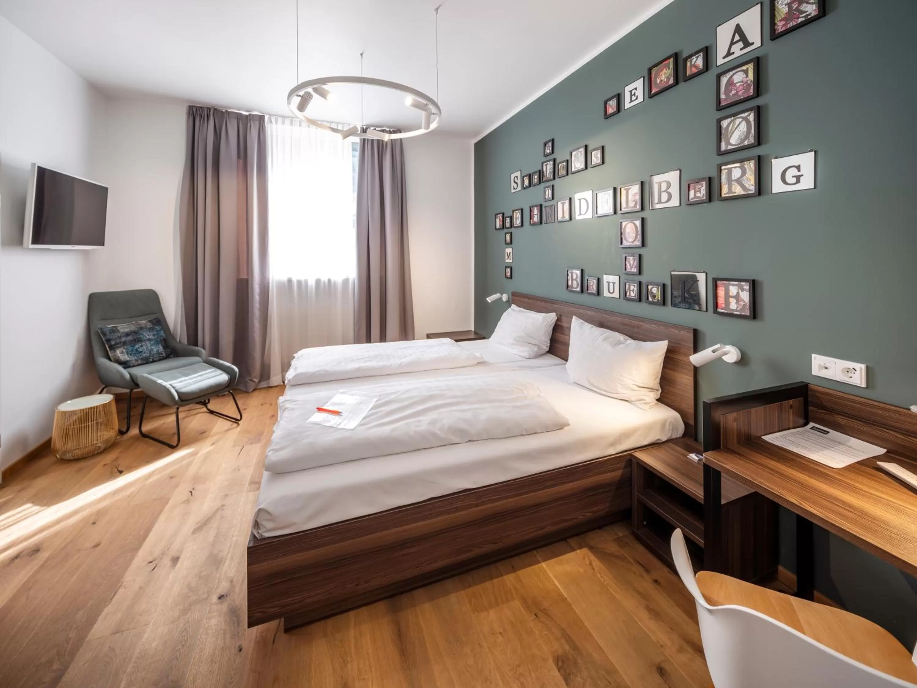 Bed in acor Boutique Hotel