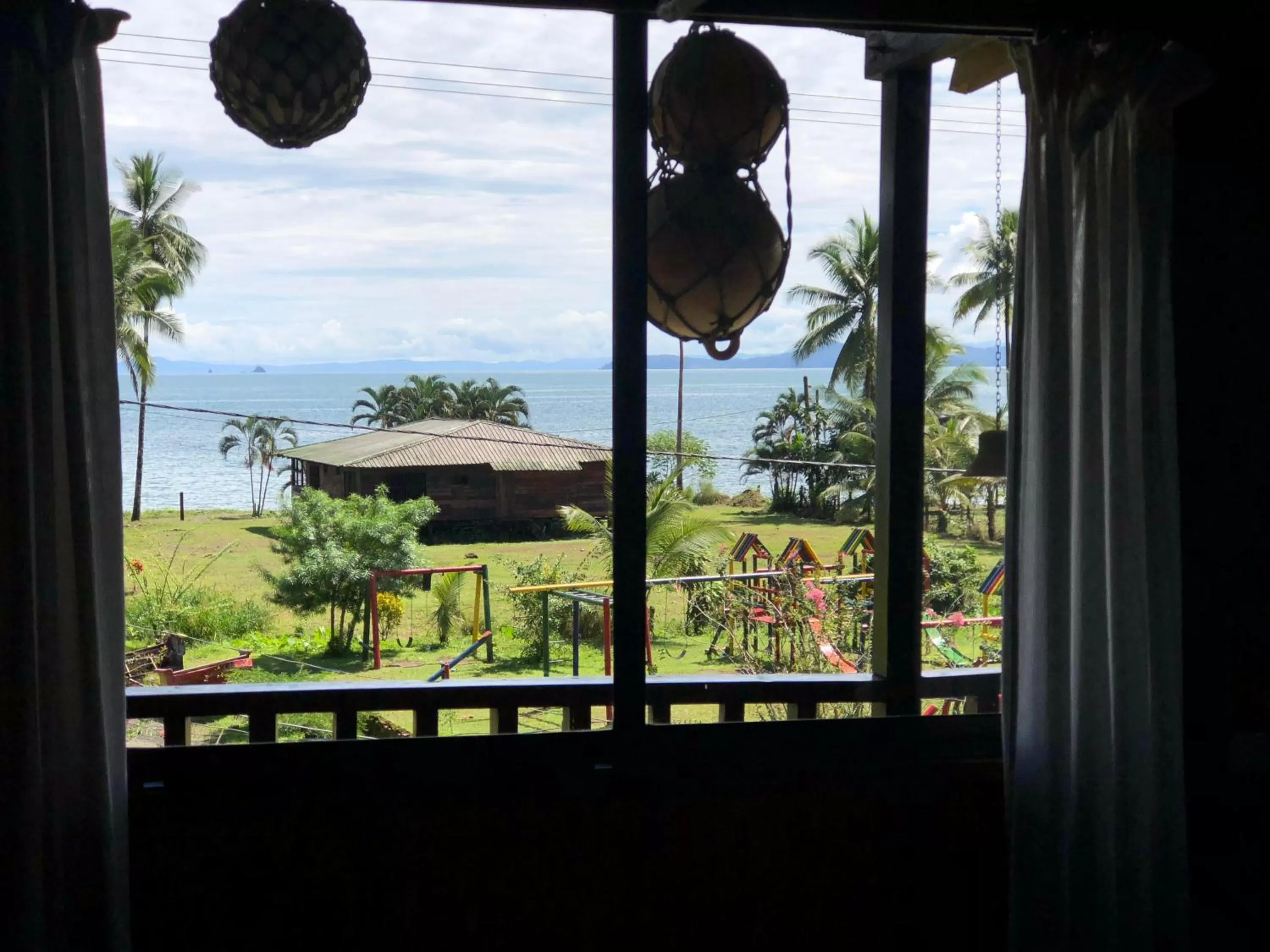Sea view in Posada Turística Rocas De Cabo Marzo