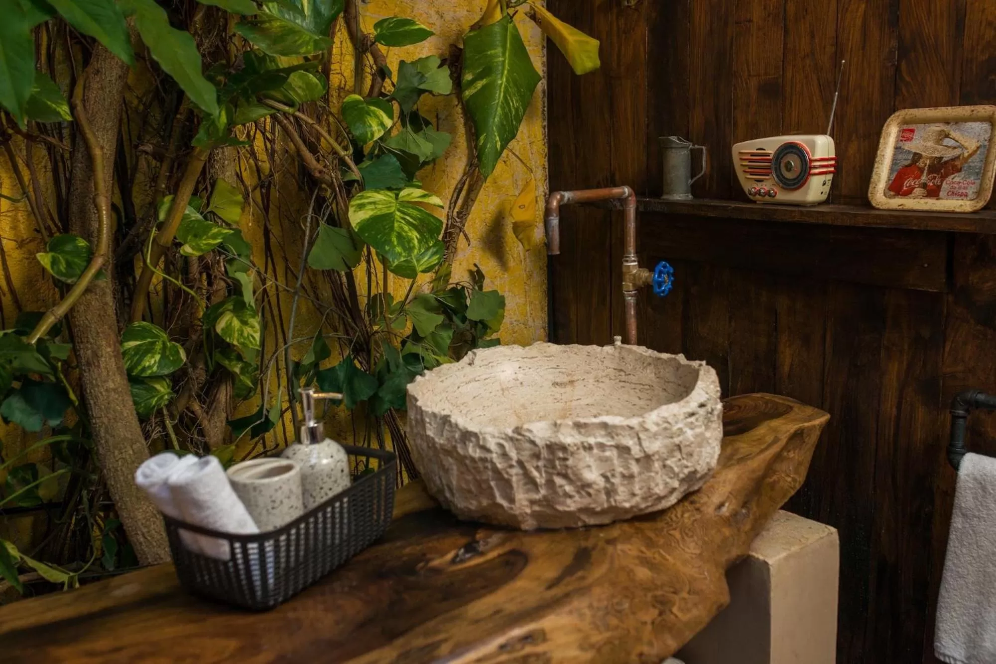 Bathroom in Hacienda Boutique B&B and Spa Solo Adultos