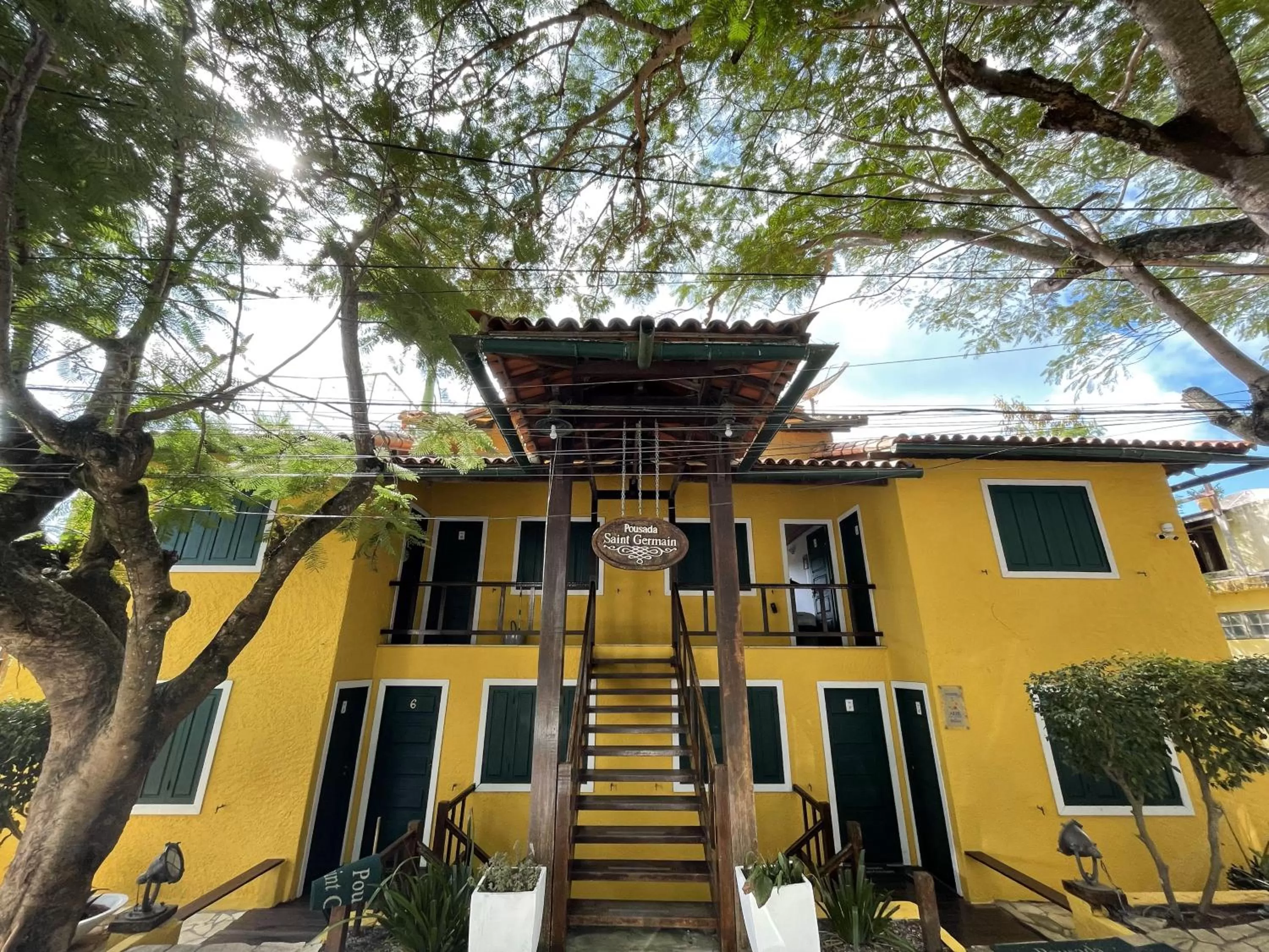 Property building in Pousada Saint Germain