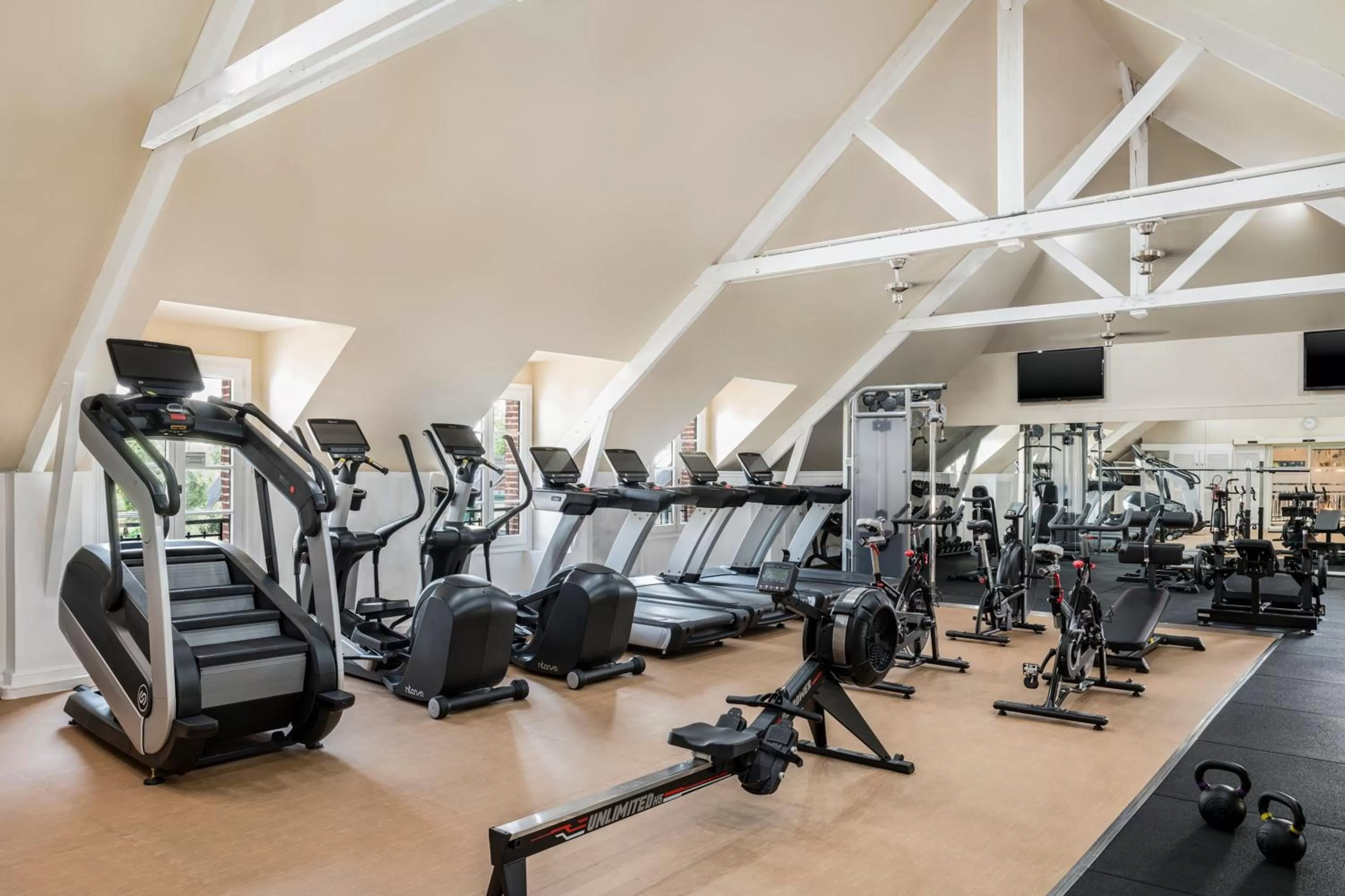 Fitness centre/facilities in Marriott's Village d'Ile-de-France