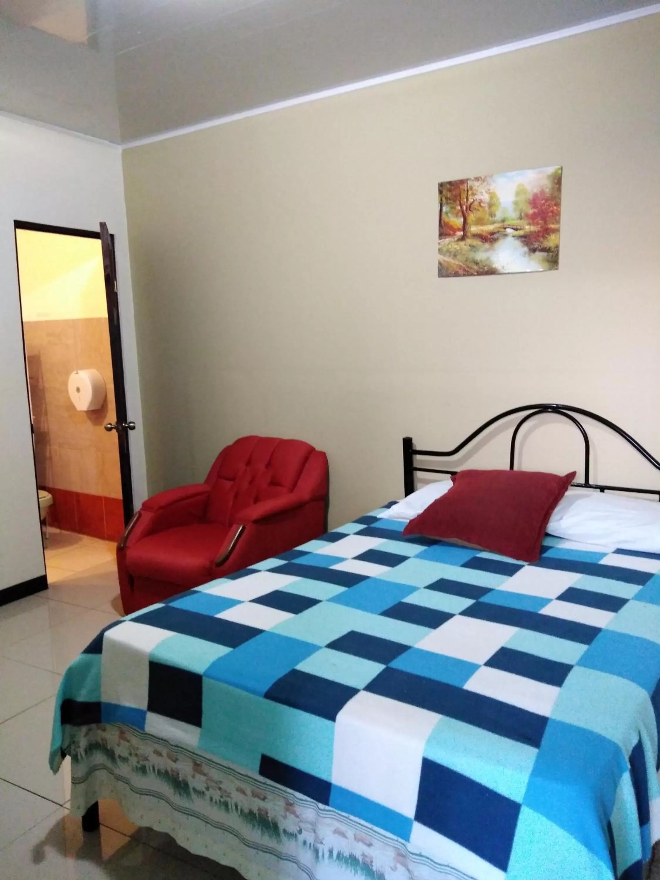 Bed in Hotel Trianon