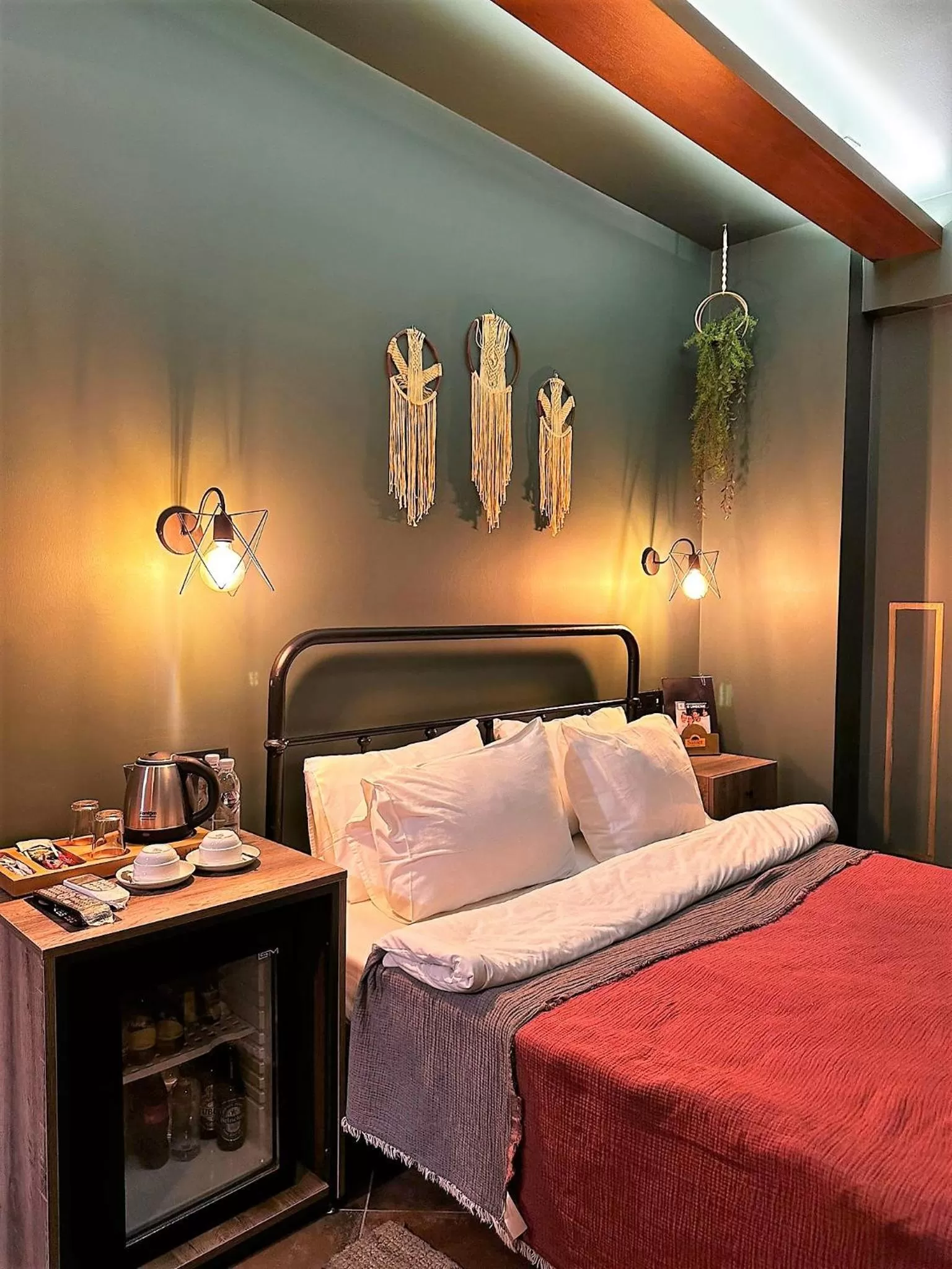 Bed in Sunset Hotel Marmaris