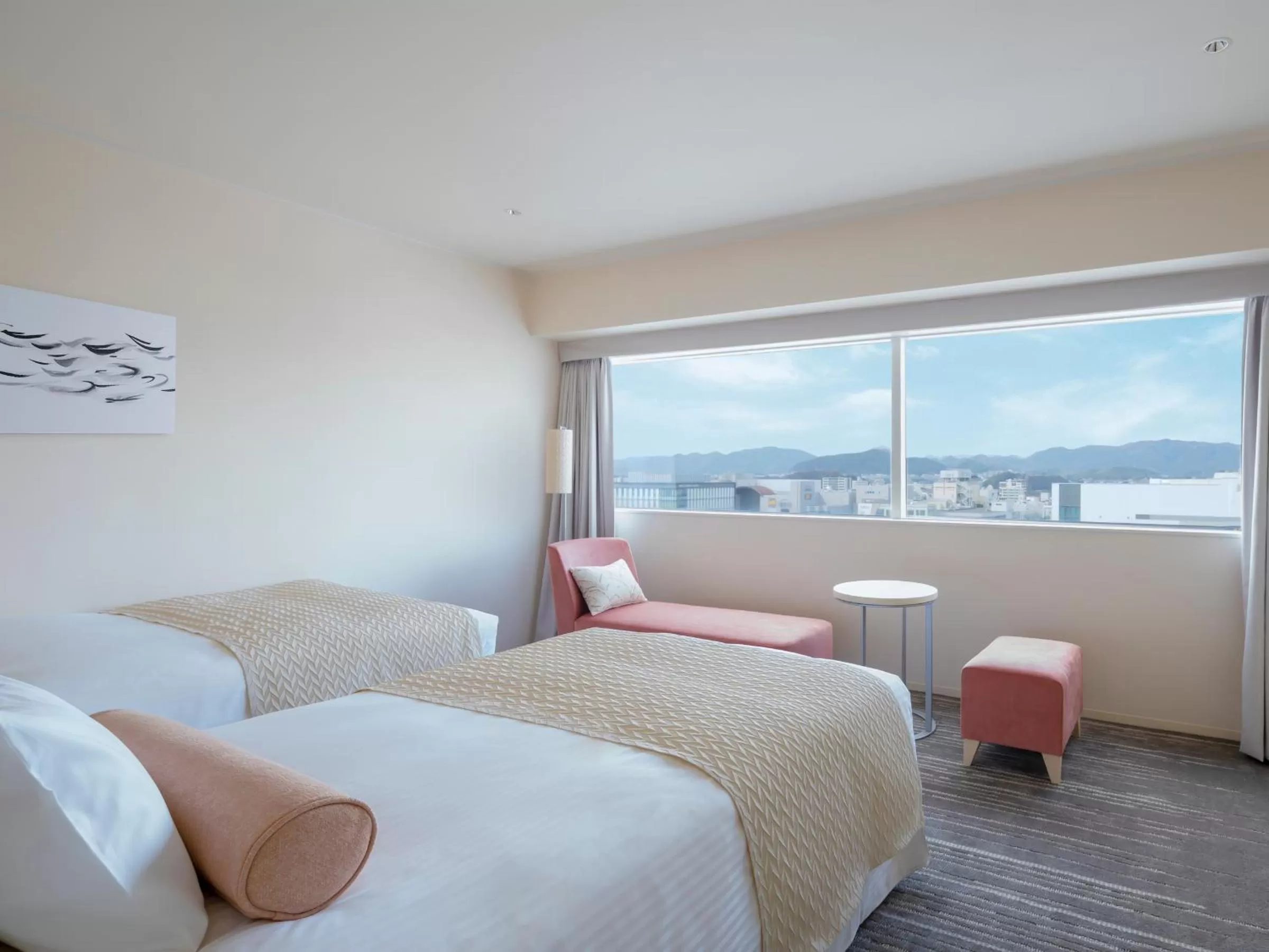 Photo of the whole room, Bed in Hotel Nikko Himeji