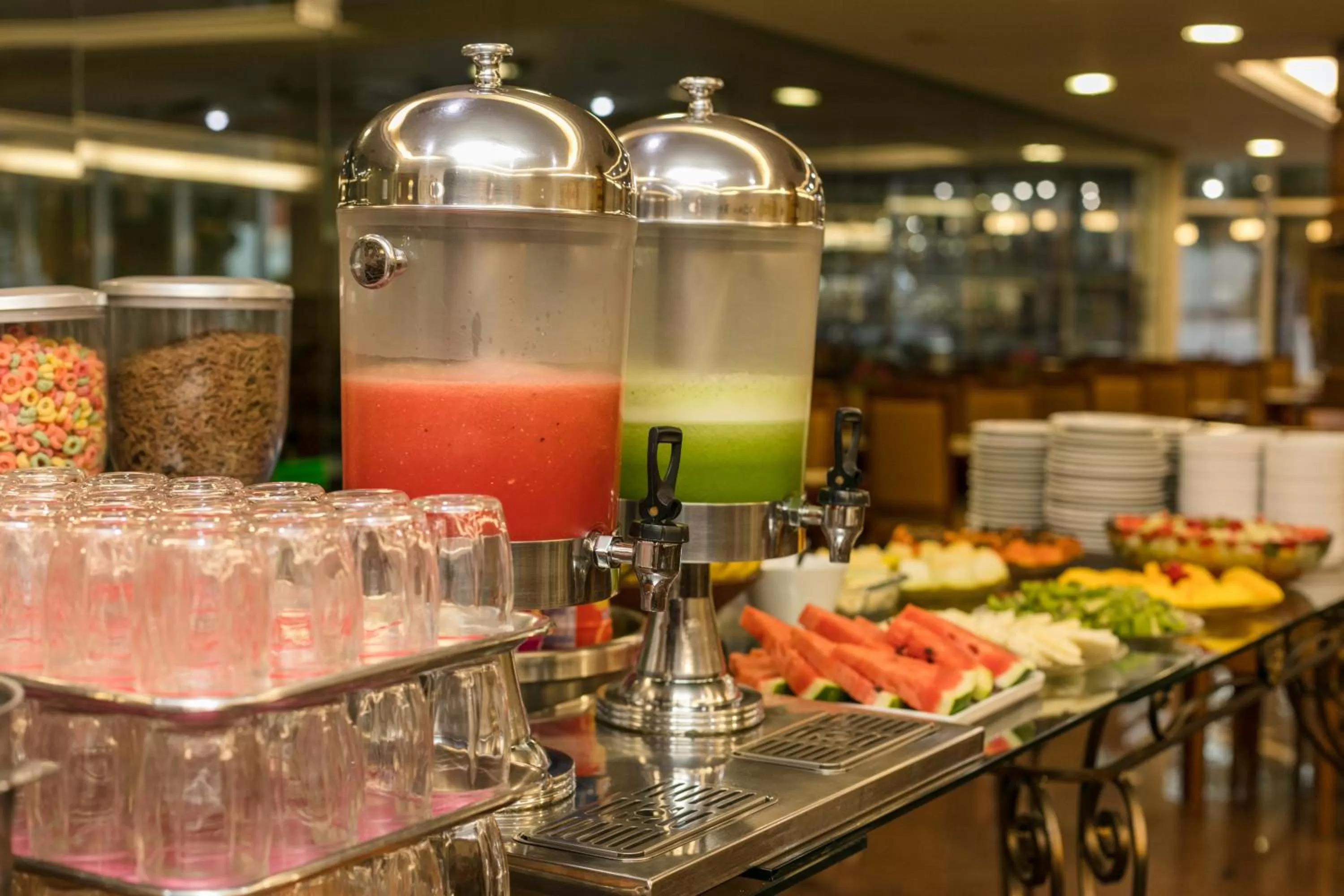 Italian breakfast in Dall’Onder Vittoria Hotel Bento Gonçalves