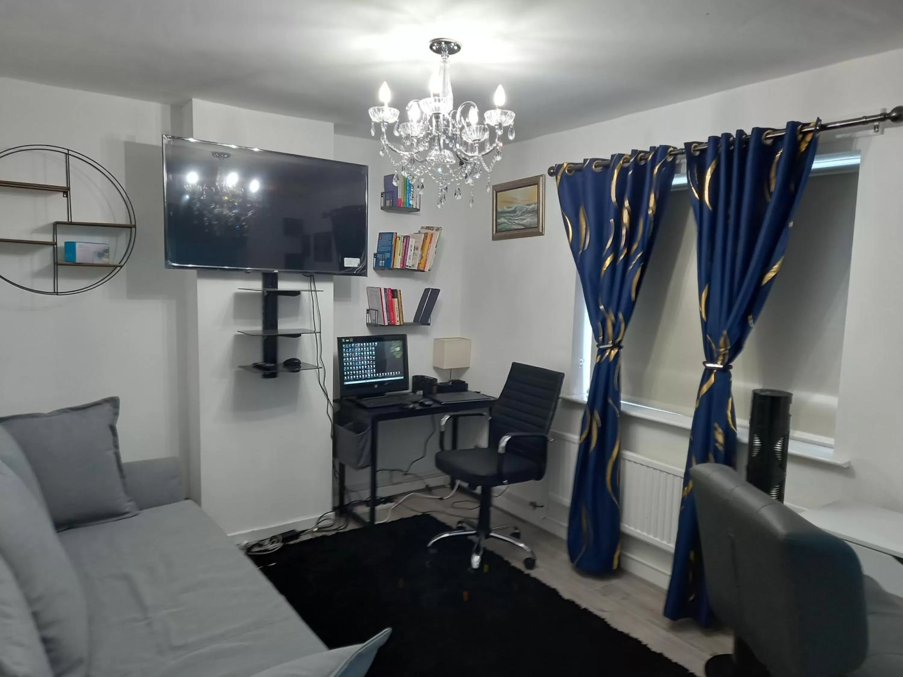 Seating Area in Cozzy Accommodation